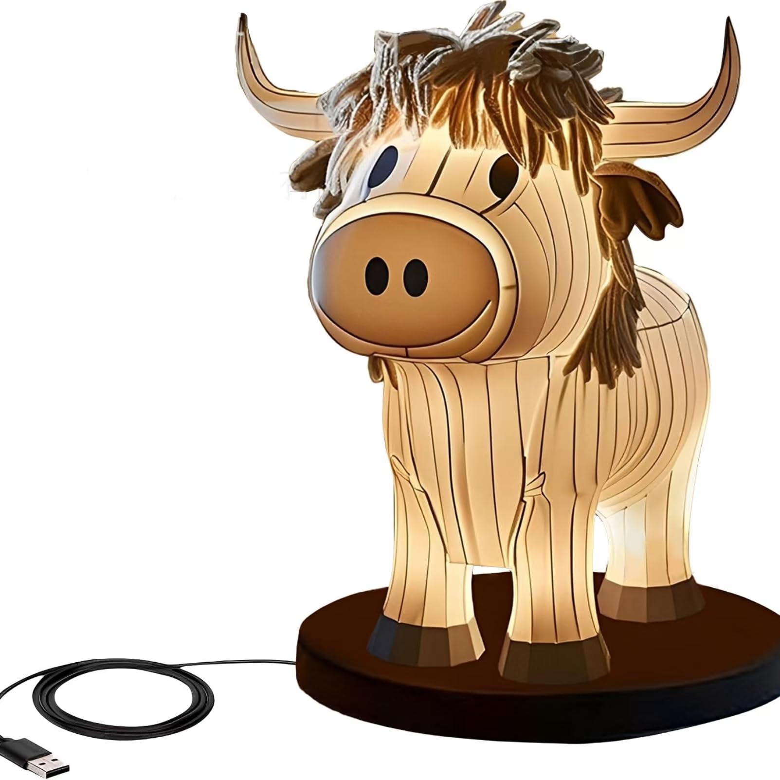 Xugenxes Yak Table Lamp with USB Port - Charming Animal Night Light for Bedroom & Living Room-image-d1d207eb-86bc-42fd-ad78-f25466480c7d-67585