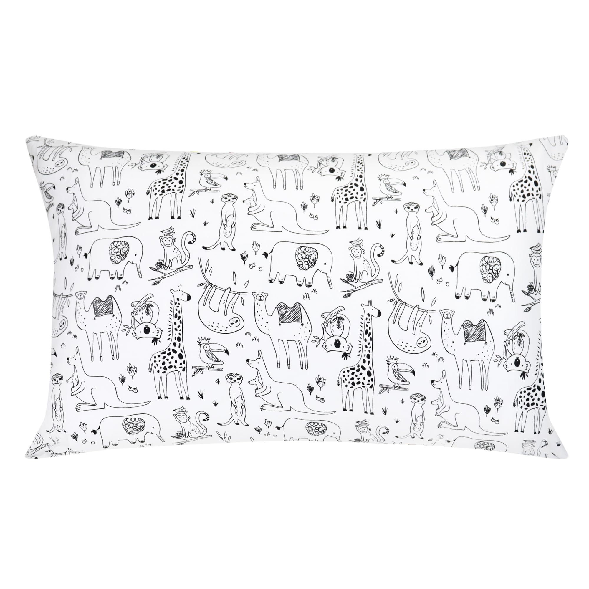 Soft Hypoallergenic Toddler Pillow 33x45 cm - Washable Cot Pillow with Cotton Cover for Kids & Travel-image-0c9c1f76-6123-42f6-beca-0ffdf8c3cf5f-67298