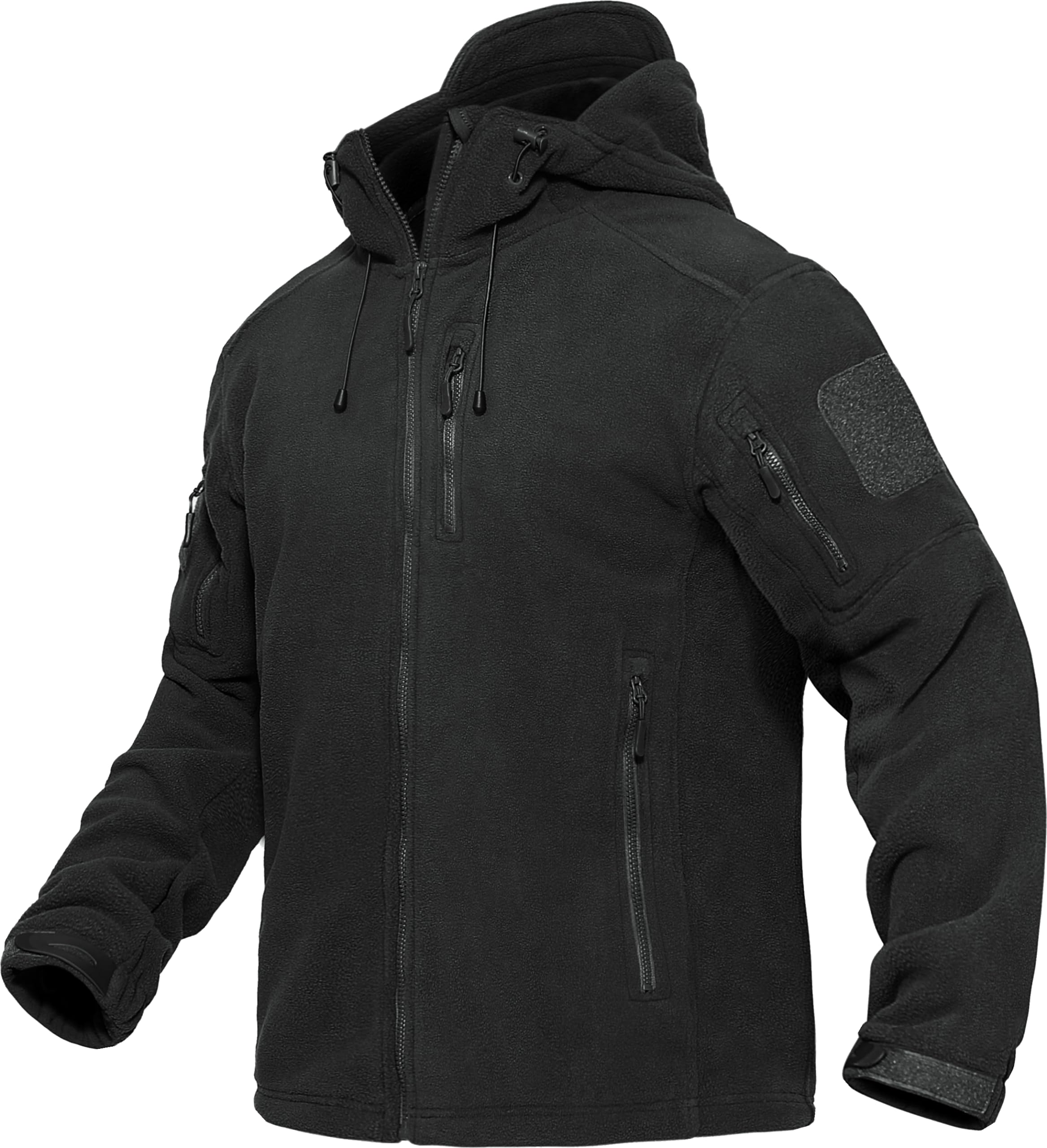 Men's Tactical Fleece Hoodie - Black S-image-cfb54621-d56d-4c16-b076-4e2b998caac9-101890