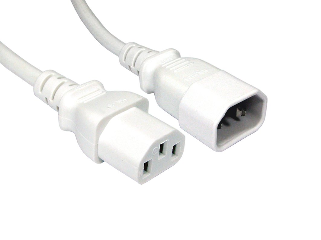IEC Extension Cable 1.8m - White 10 Pack-image-0d50c9fe-472a-48cb-9e95-bd410e51e930-91445