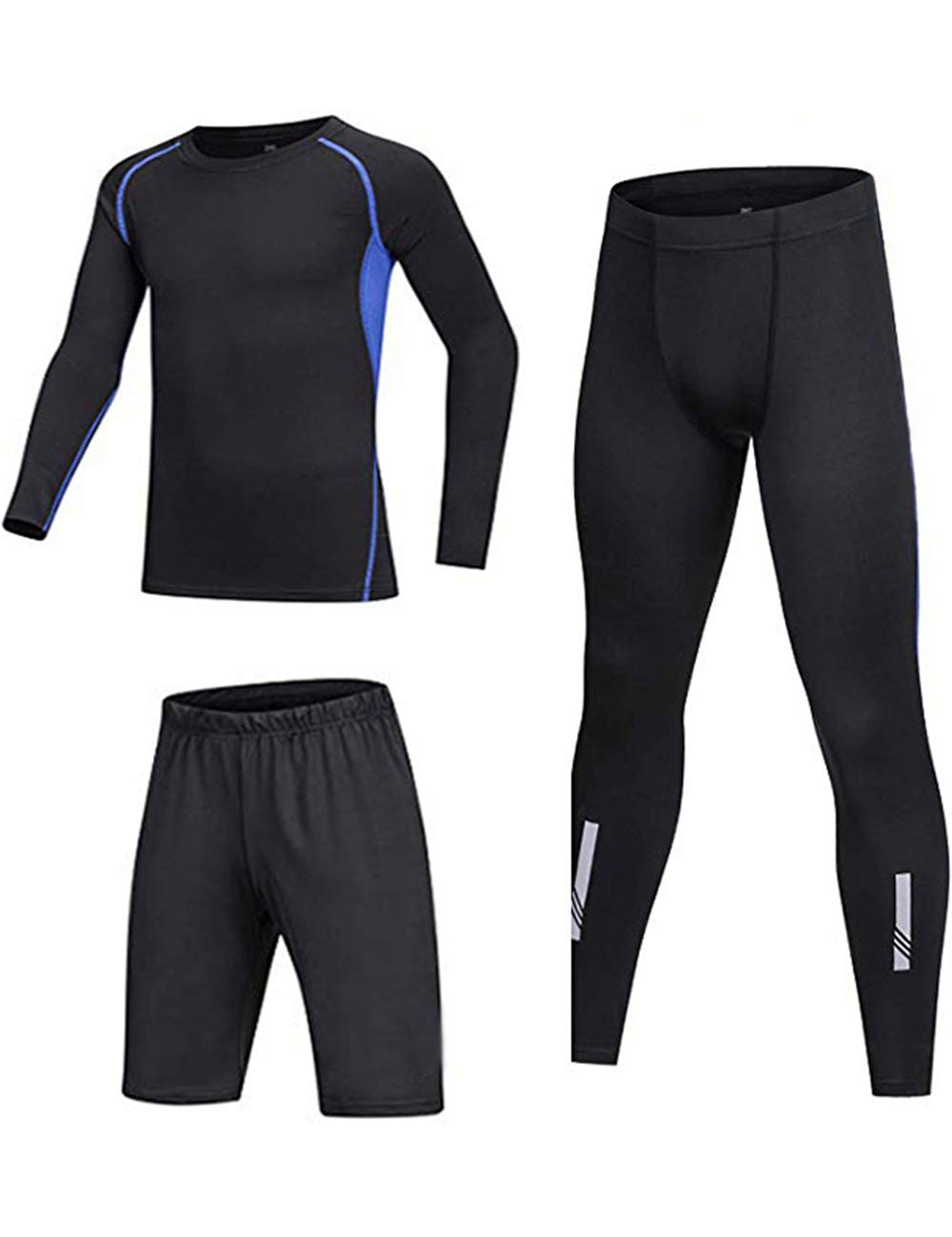 Boys 3PCS Compression Base Layer Set - Blue S-image-c9a32fb1-f8ce-415e-817b-0374f5f70531-110158