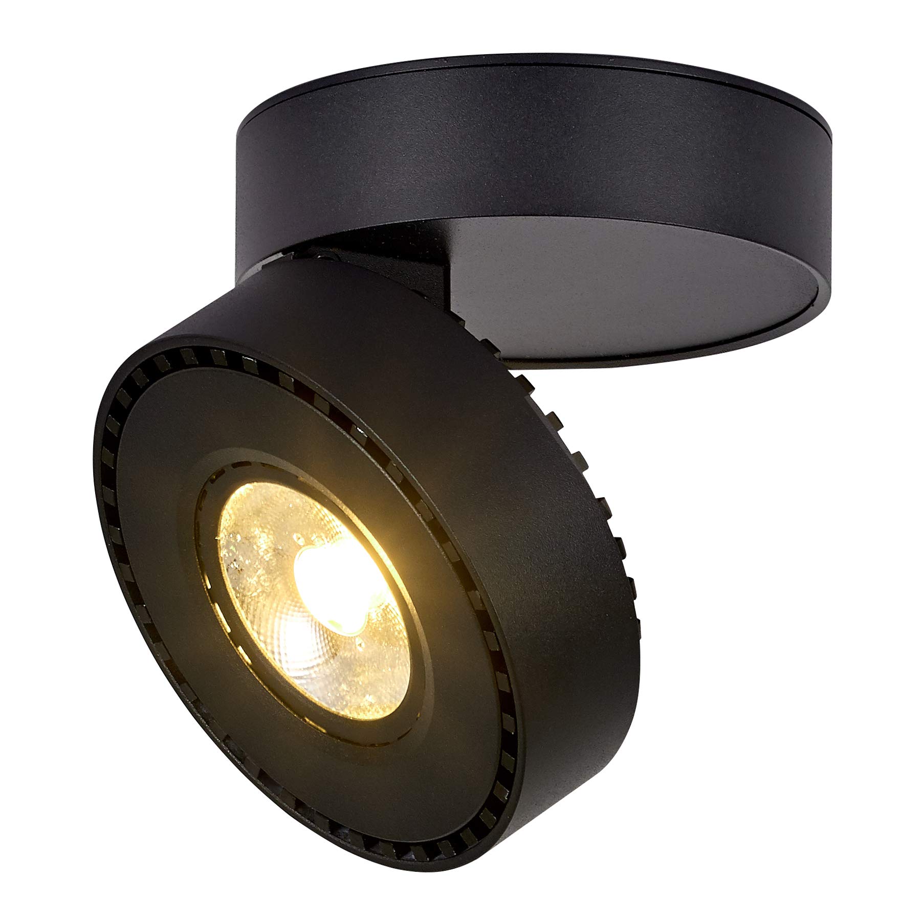 LED Ceiling Spotlight 12W Adjustable - Black 3000K-image-85aa1020-2c60-4438-8235-76eef9937193-117196