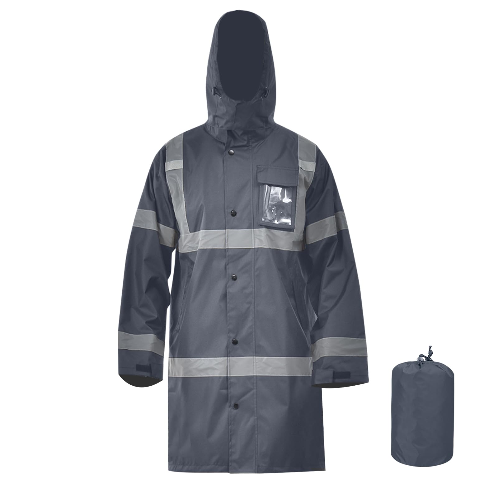 Men's Waterproof Rain Jacket - Navy S-image-a4fcba86-f64b-4896-aaef-f1dbd1758398-116101