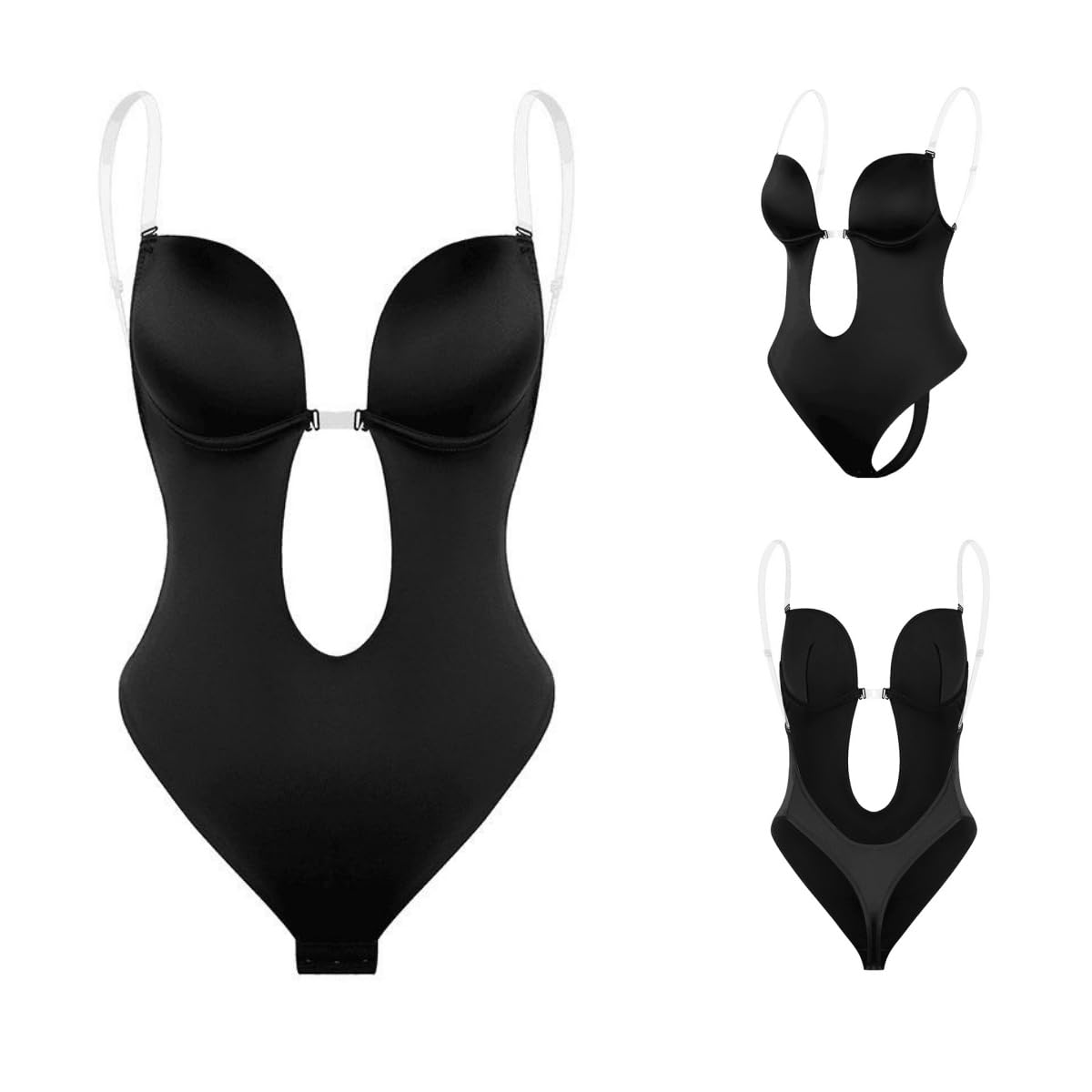 Women's Shapewear Bodysuit - Black S-image-d6f89f54-d383-47a3-a3e8-a35ba79b6b8b-90337