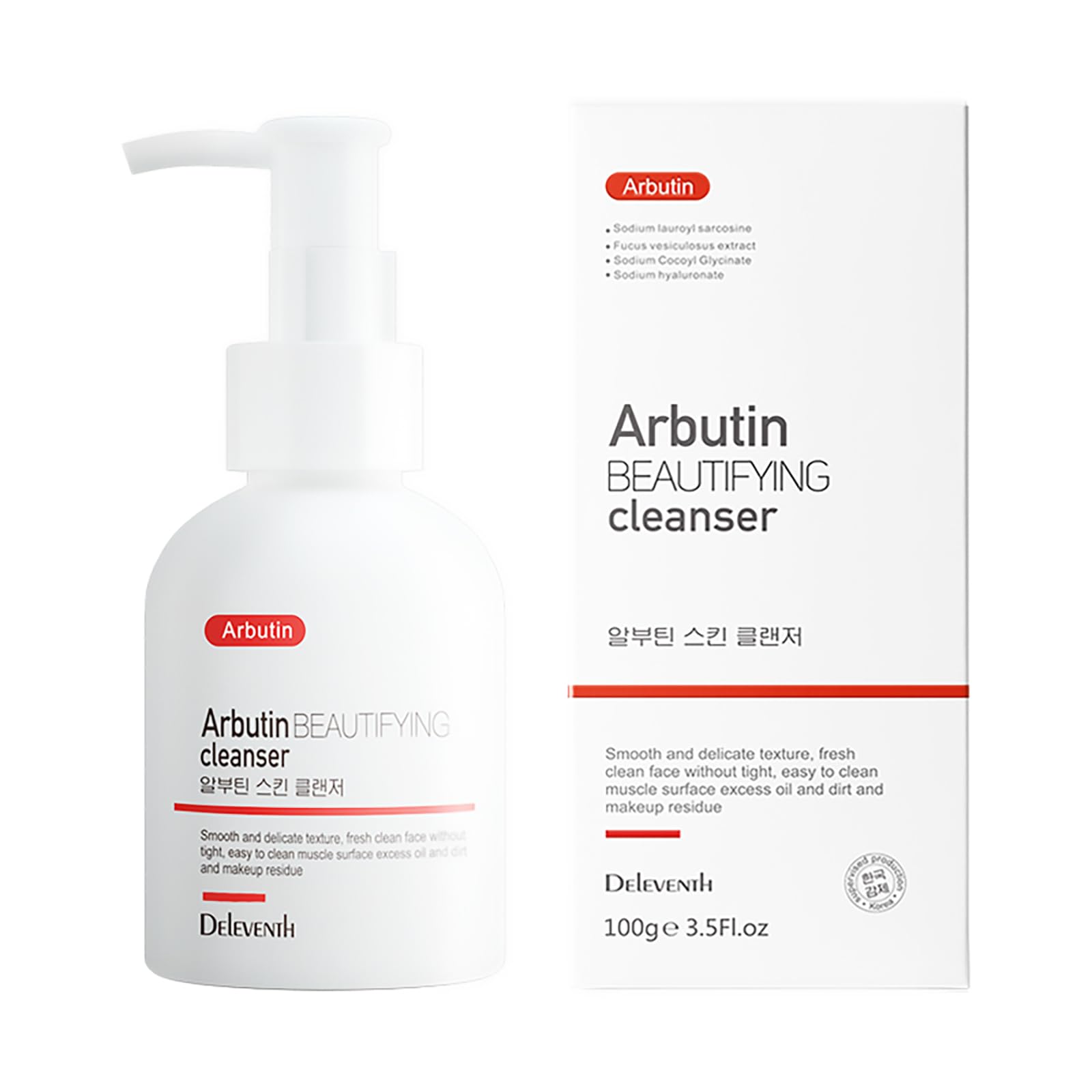 α-Arbutin Facial Cleanser Hydrating - Milky White 100g-image-4aaffe4a-fc15-4967-87ec-a62c8b32aefd-112557