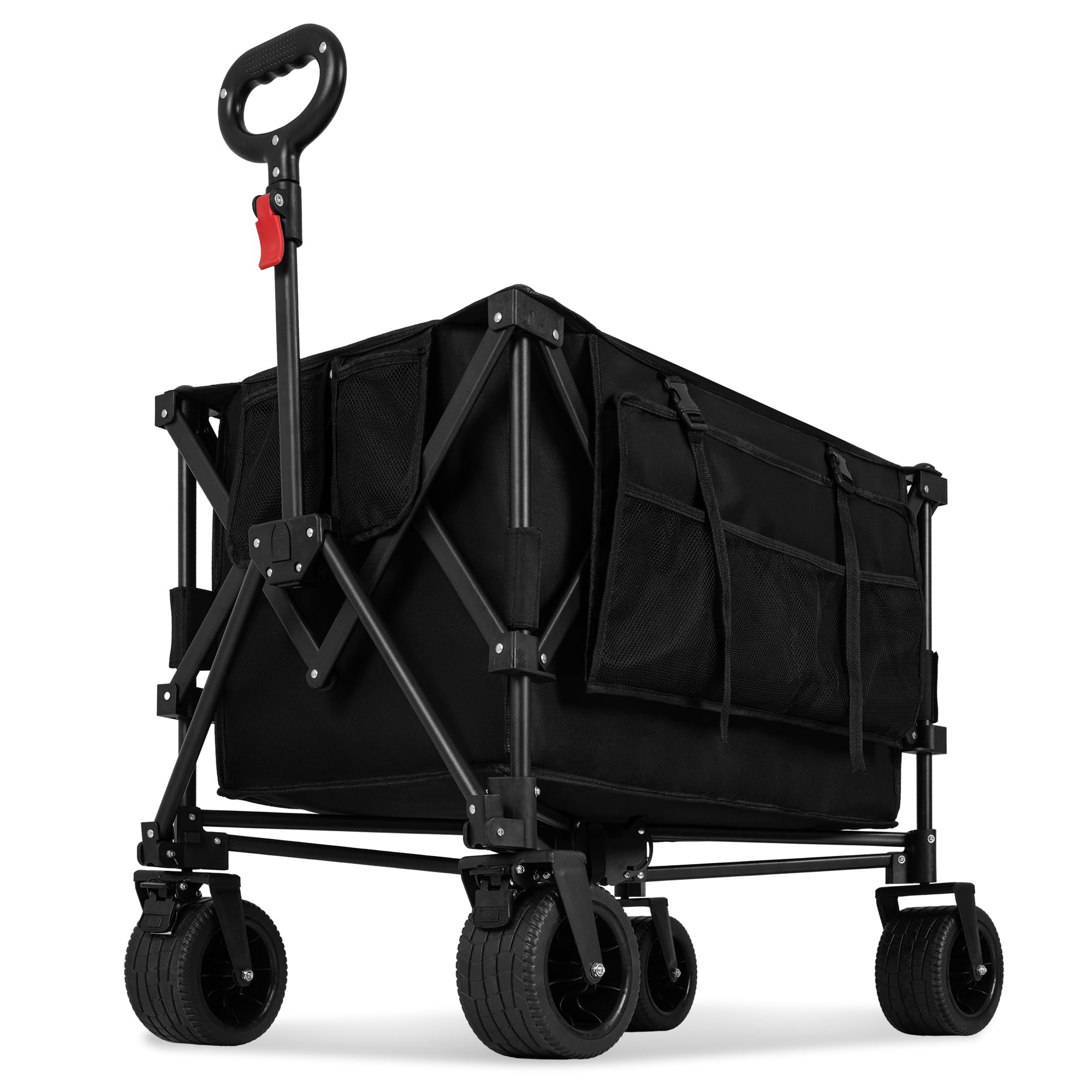 Folding Festival Trolley 220L Heavy Duty - Black 220L-image-e6a43b0a-1595-4d09-84cb-903aacbcbb8a-108856