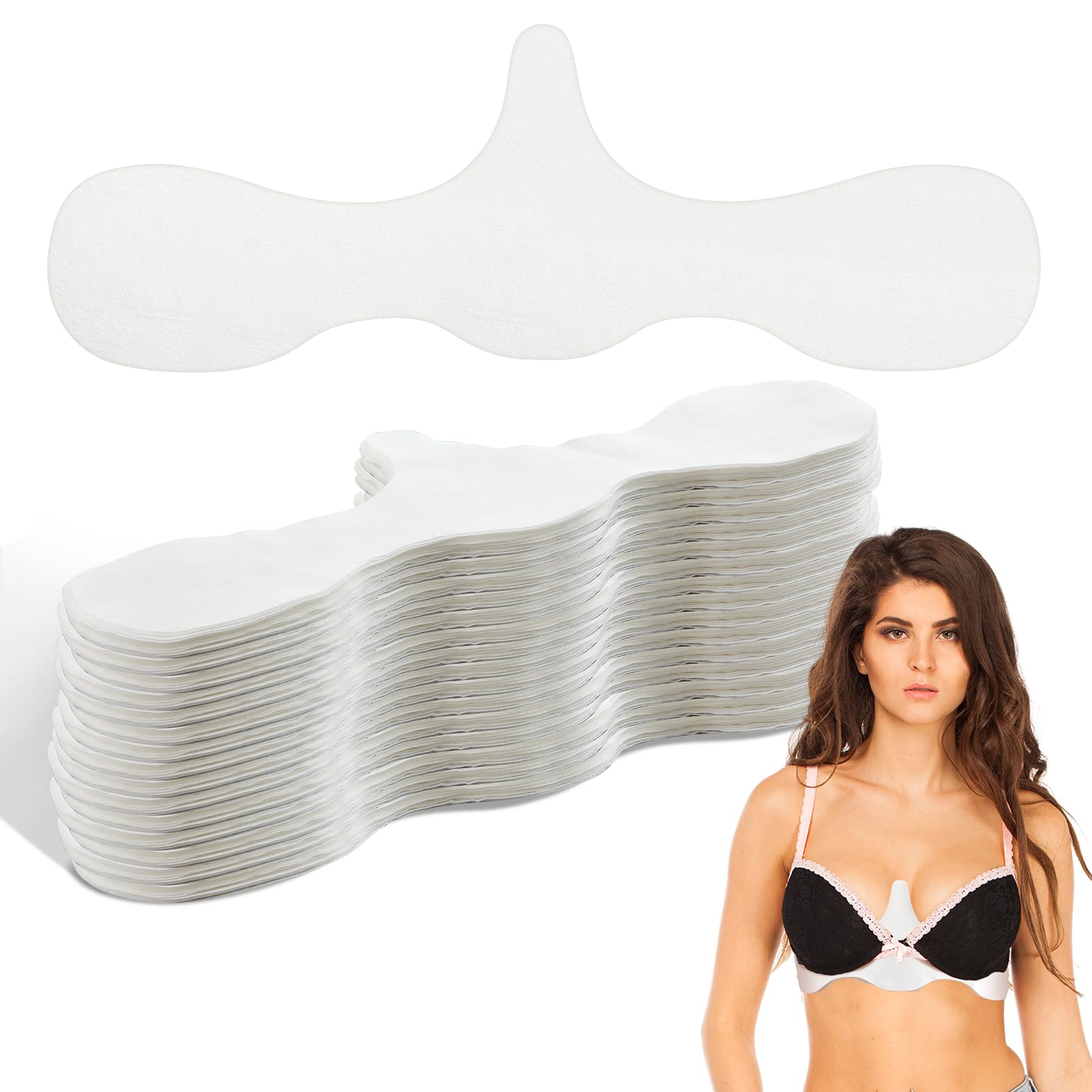 Disposable Bra Liners 150 Pack - White One Size-image-dfa1533b-6f61-4c70-9ae9-3702b37921cc-103630