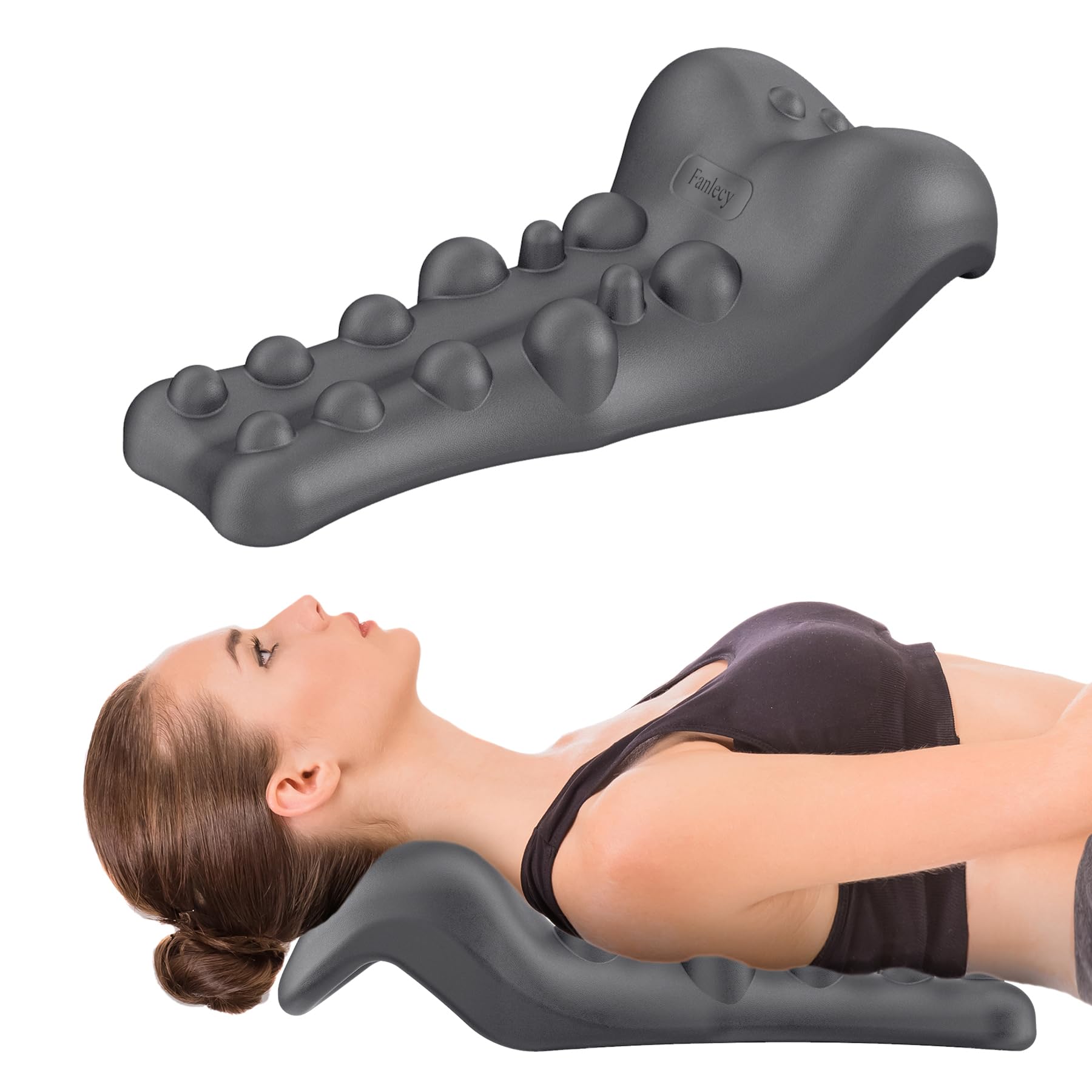 Neck Traction Device and Relaxer - Grey NS106M1-image-4596af20-ec18-4462-ba98-1520f1e7a92e-113508