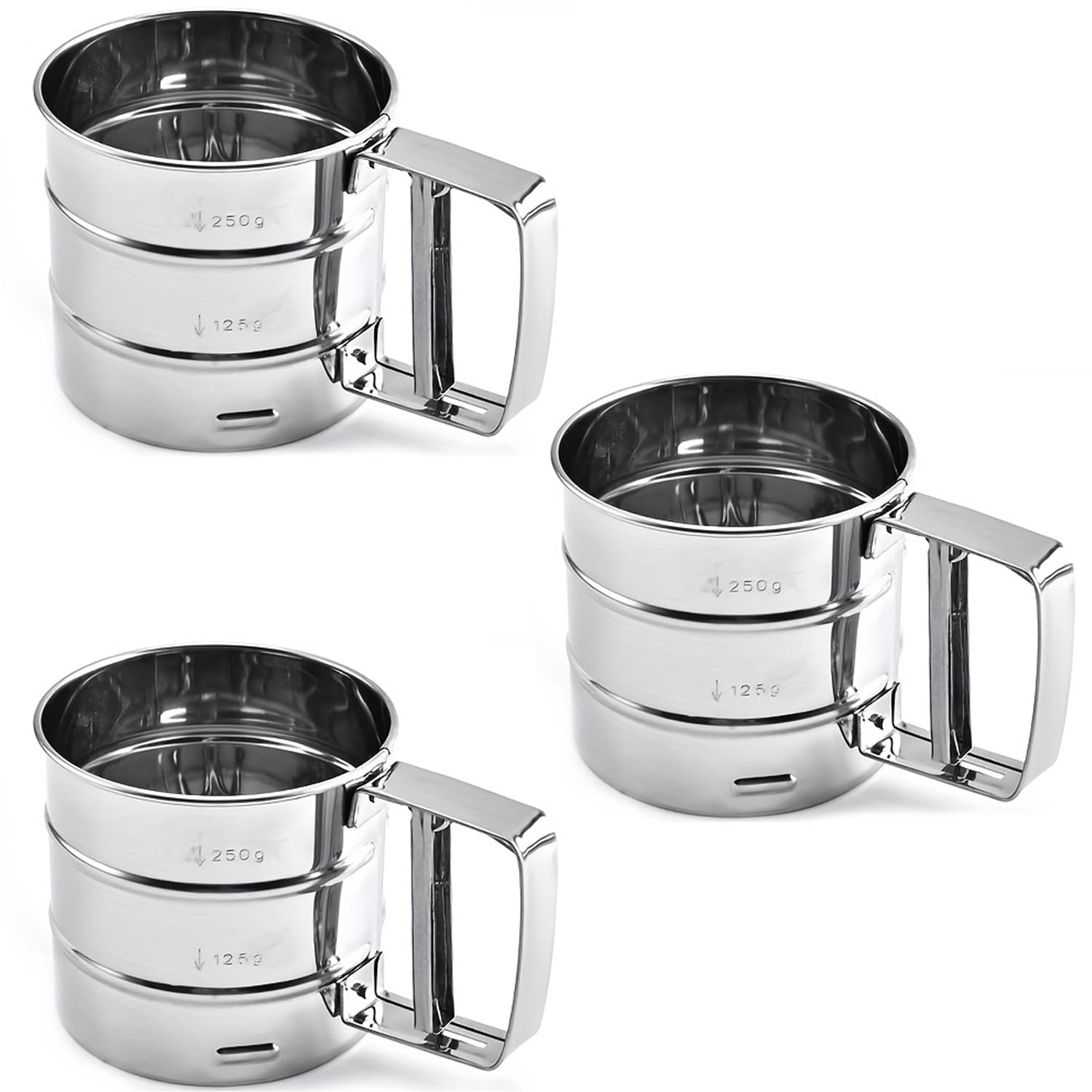 Cobenga Pcs Flour Sifter, Stainless Steel Hand Held Flour 3 Baking-image-c856be8a-4fb2-4f2a-9ec8-515f2630882c-52788