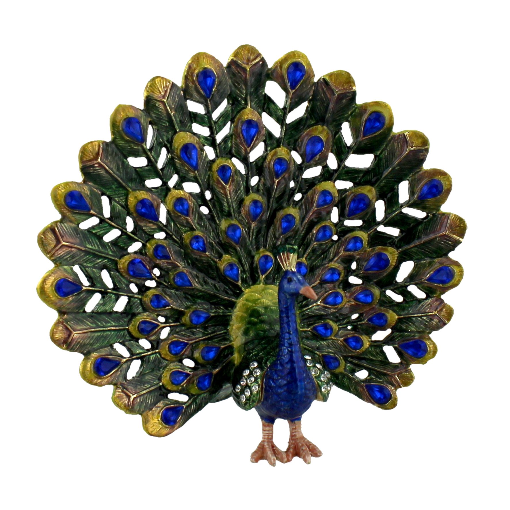 Peacock Trinket Box Ornament - Blue Black-image-f758ac13-9847-4005-a5f5-bba24e9a216b-106911