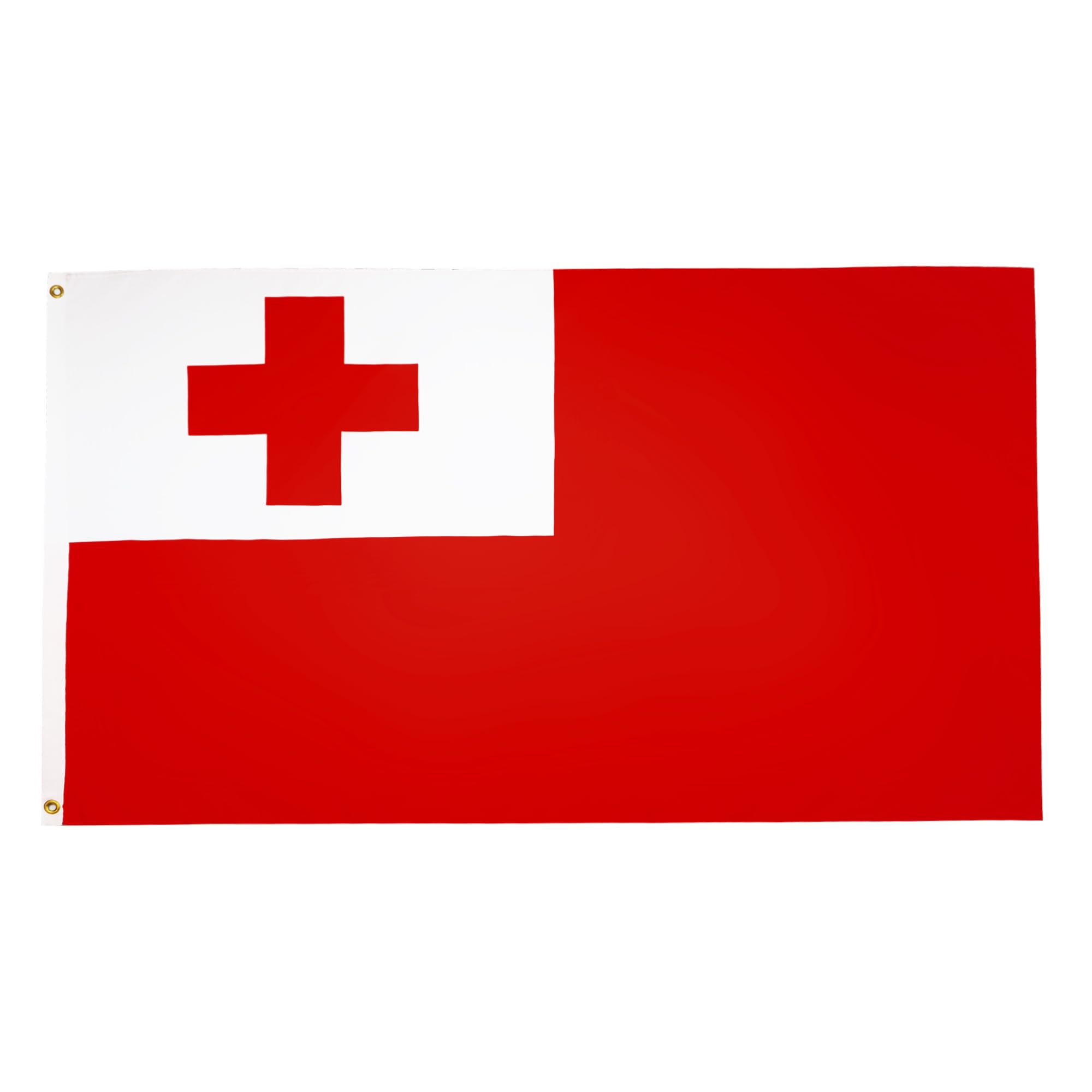 Tonga Flag 3x5 Ft - Light Polyester Banner with Brass Eyelets - Vivid Colours, Fade Resistant-image-d898e37f-16a9-4c64-857f-808c22023131-57223