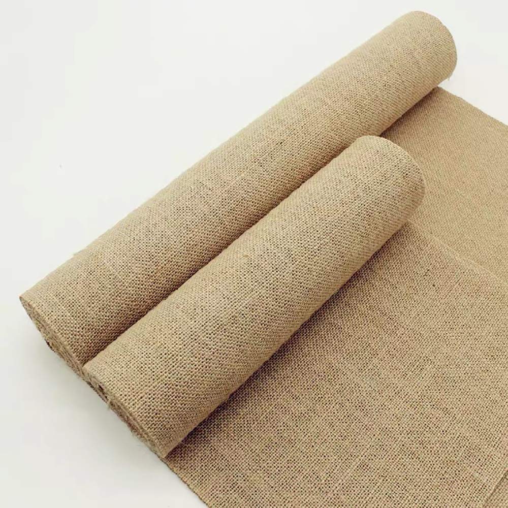Jute Ribbon Natural Burlap Fabric - Density #50 1.6x2M-image-3754cafe-b863-40be-a9fc-aba22523ea45-105784