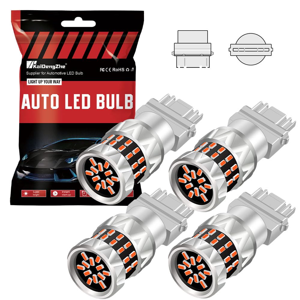 3157 LED Car Bulbs 42-SMD 400% Brighter - Red 3157 T25-image-00affc8c-27b0-4765-884a-5e379503212b-123449