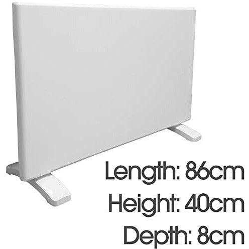 Purus Eco Electric Radiator Panel Electric Heater Bathroom Safe