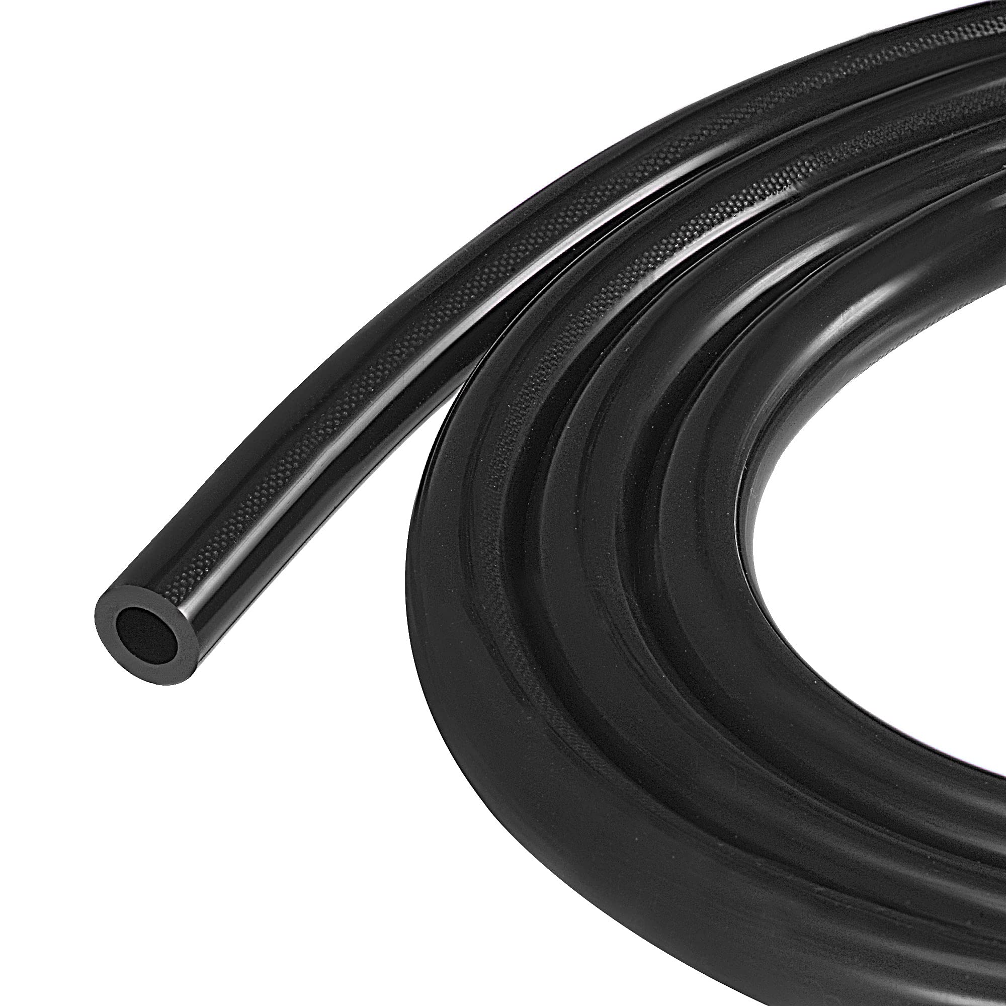 High-Temp Silicone Vacuum Tubing 8mm ID 14mm OD 3mm Wall for Engines - 10ft Black-image-d28d2059-5806-4b87-bca0-8c14c8731f71-60504