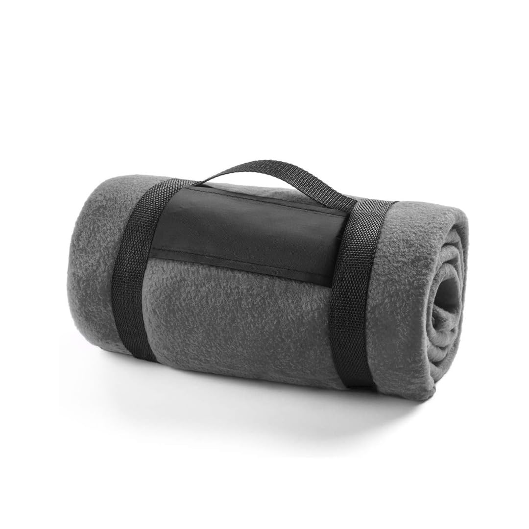Polar Fleece Travel Blanket - Black 130x160cm-image-d80876fd-e63f-4e78-92ab-37b81193ff83-97900
