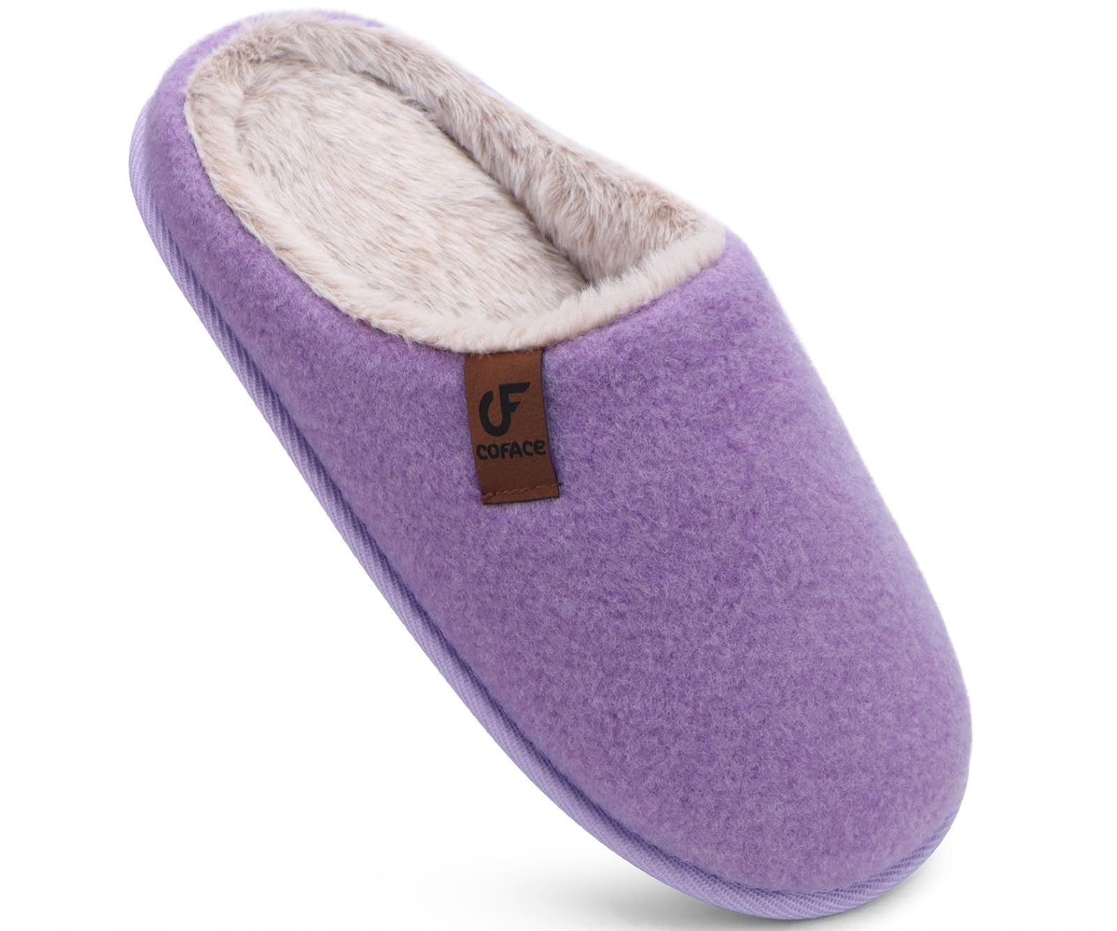 Men's Warm House Slippers - Light Purple UK 6.5-image-a204b184-614a-45c0-9be1-95ef41396b8c-89074