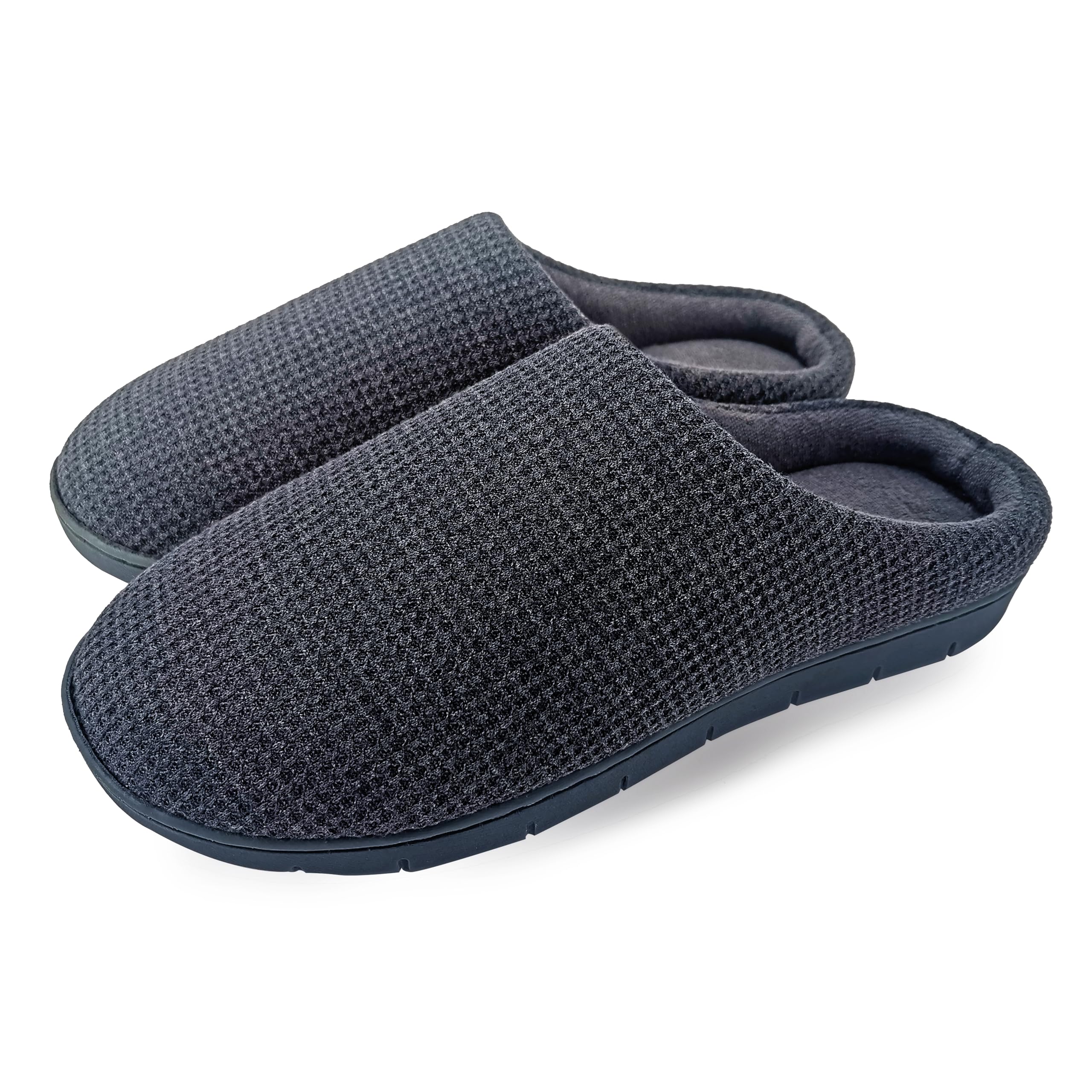 Women's Home Slippers - Charcoal Grey UK 5.5-6.5-image-6dc07076-ebf0-415b-948a-7b39b19bbb97-88571