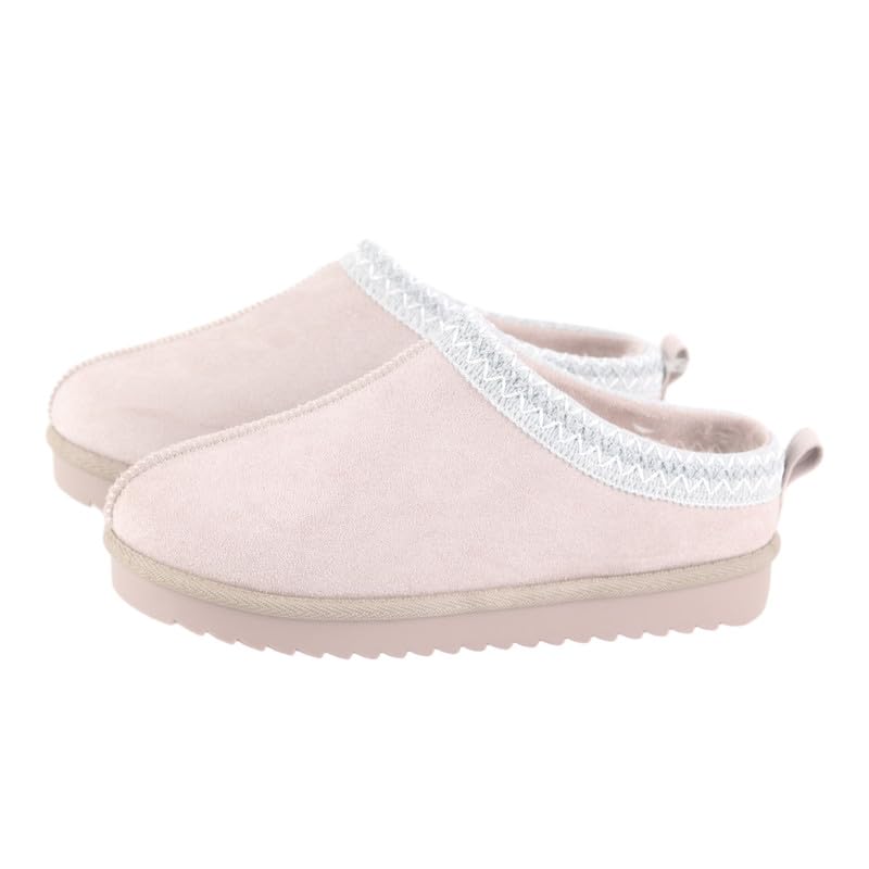 MIOBER Ladies Suede Slipper, Slippers,Faux Boots(TAMMY1-LG,UK5)-image-10fcedbc-d5da-4170-a5ca-6af65f733631-65193