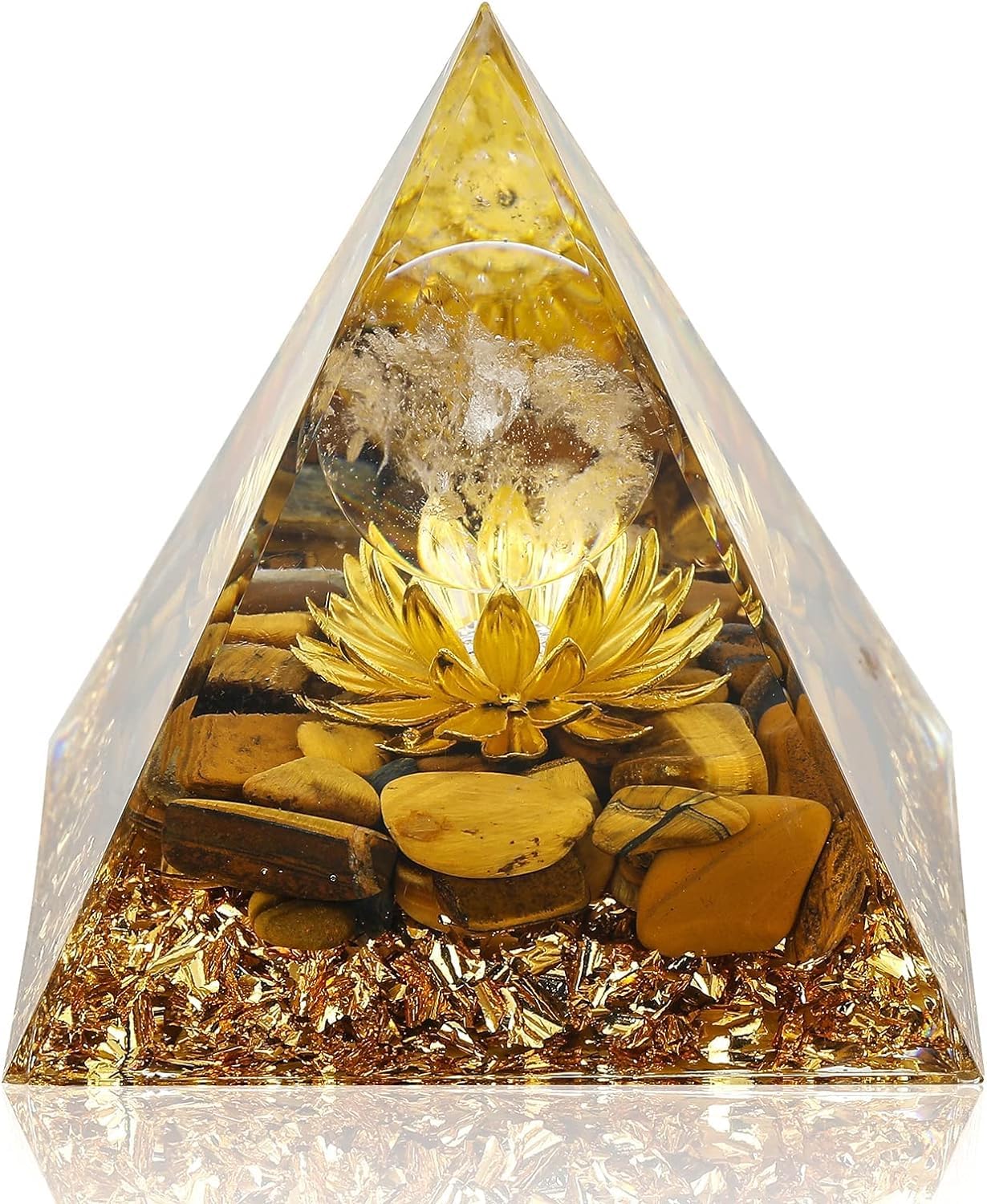 Doeunner Crystal Pyramid Gifts for Healing & Meditation - Moonstone Chakra for Women's Spiritual Wellness-image-68a185f8-2f0e-4194-bc9c-702fc36624fa-53902