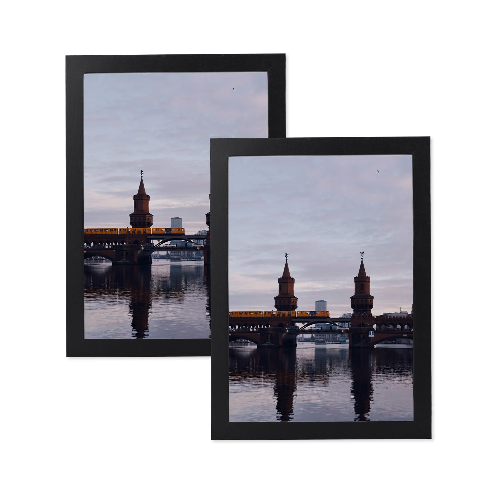 Elegant Black Wooden Picture Frame Set 8x10IN-20x25cm with Perspex - Freestanding & Wall Mount-image-cdb5841a-ea06-4092-8141-3eecf75b28f6-53868