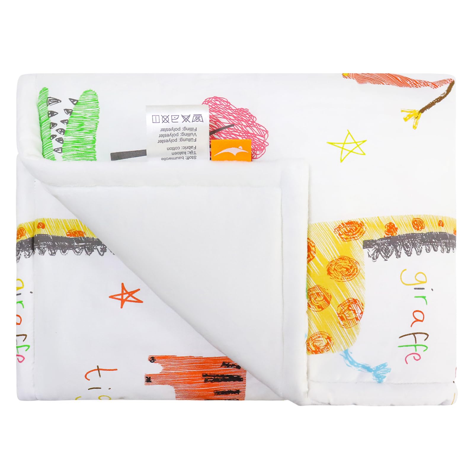 ComfortAce® Baby Blanket,featuring a 100% experience (75 100CM, WHITE)-image-0a2112f6-0781-4144-bd43-837f1322fb32-59078