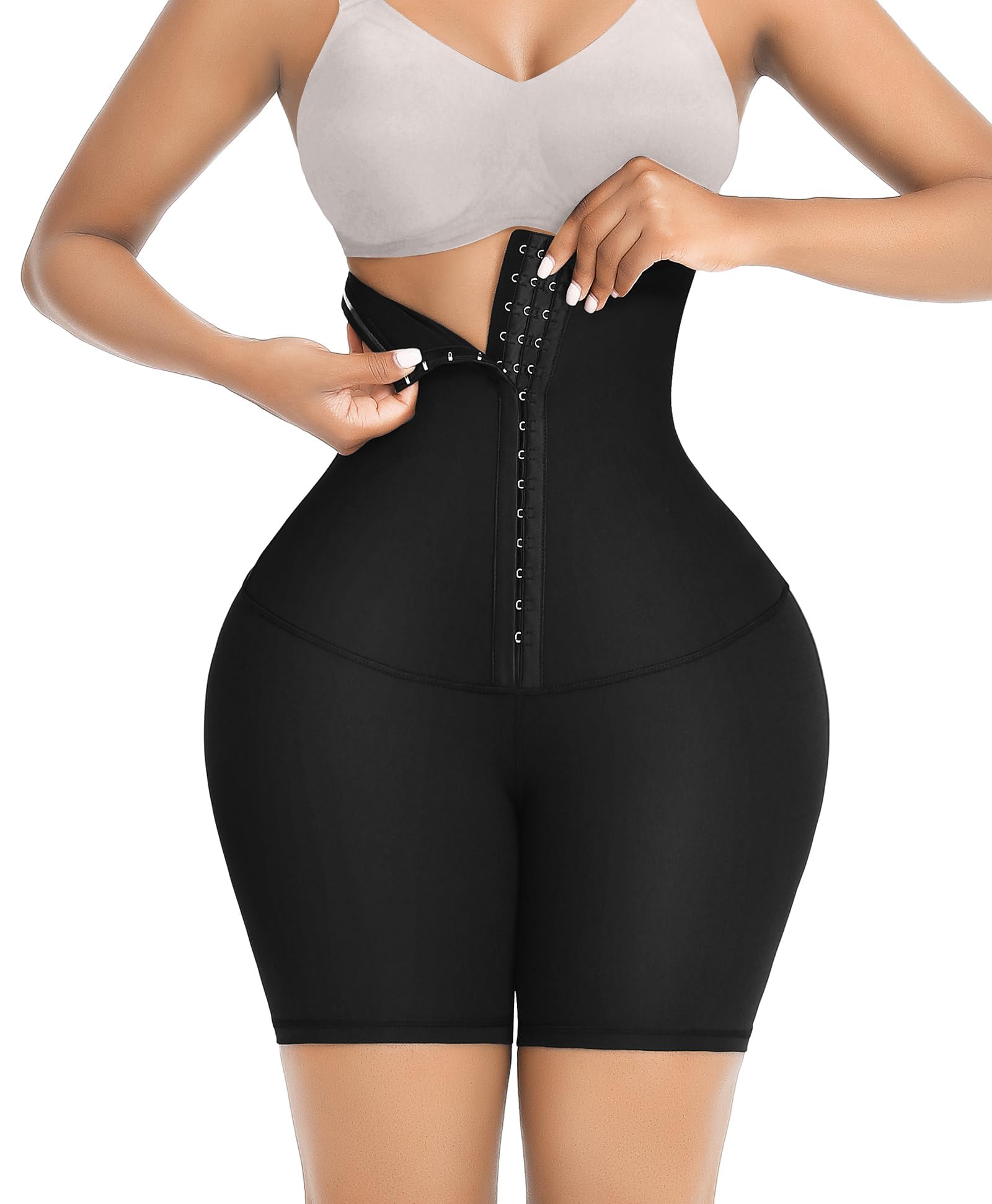 Tummy Control Body Shaper Shorts - Black XL-image-4d1d88ed-1956-4f49-a9f3-3ac81baf6557-113046