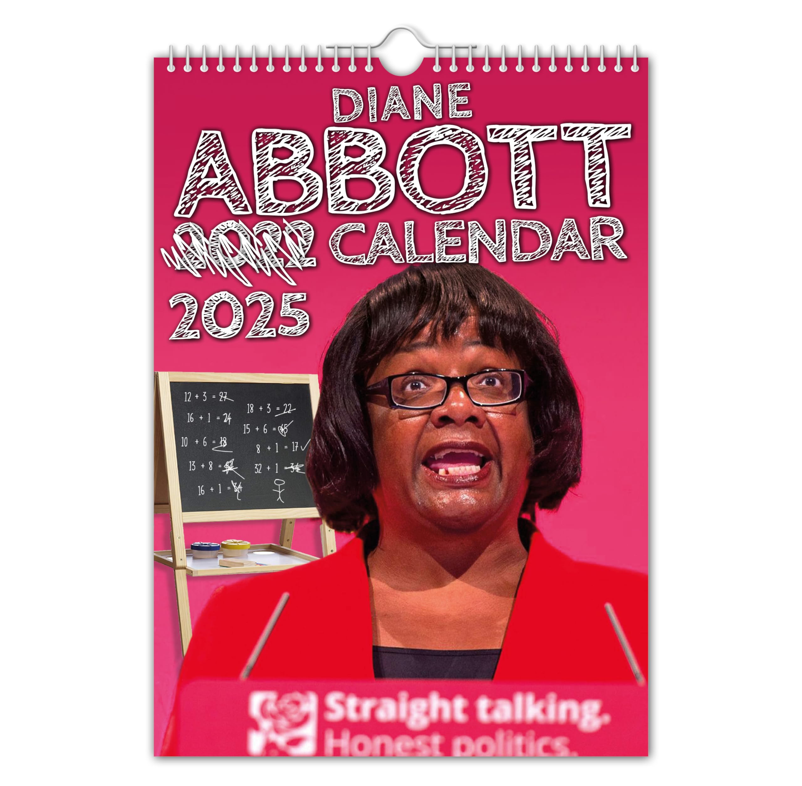 Diane Abbott 2025 Wall Calendar - Humorous A4 Full Colour Gift by The Calendar King-image-2314a8fb-0bd0-4b97-925e-b275cb27affc-68018