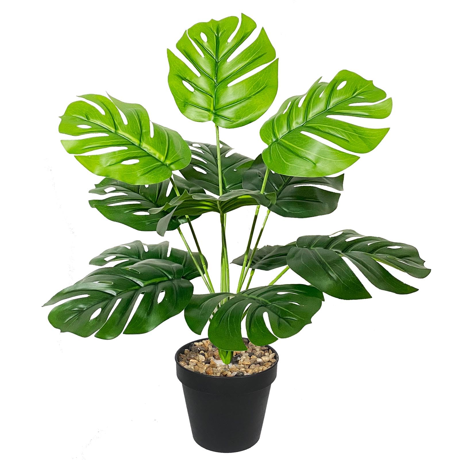 AIVORIUY Artificial Plant in Pot Fake Tree Trunks Faux (40cm Small