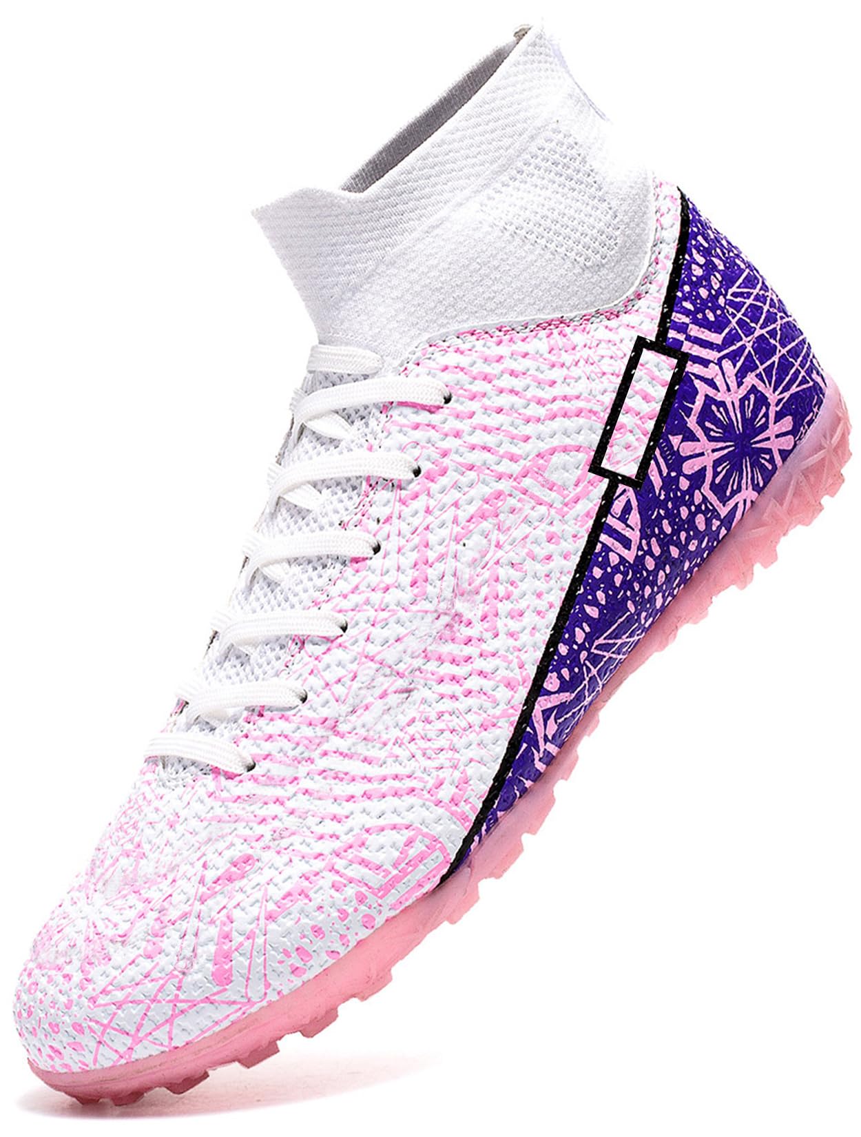 Boys Football Boots Astro Turf Spikes - Pink EU39-image-69ece249-f5c6-4be2-811a-2ebd7c408cc9-94478