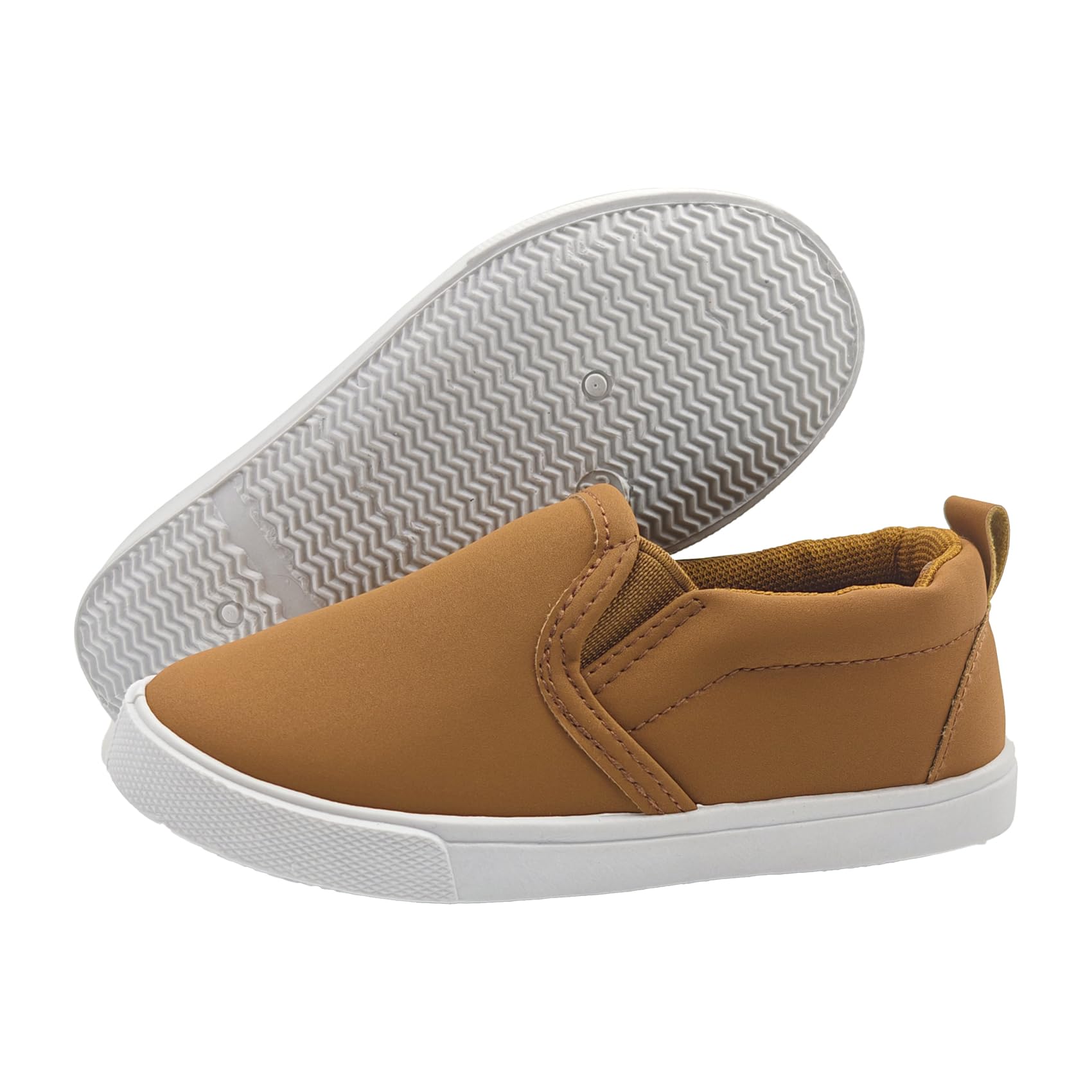Kids Slip-On Trainers - Brown UK 4-image-83772af0-4f9e-4b57-8d3f-8e56ab56e7b2-105535