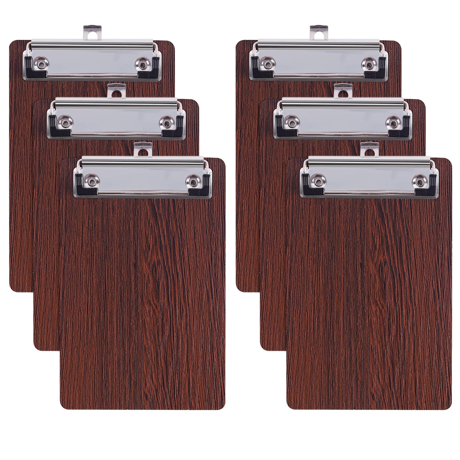 Mini A6 Wooden Clipboards Set of 6 with Low Profile Clips - Ideal for Office & School-image-e2656733-c5bf-48cd-a129-a3adac3ca5d4-57160