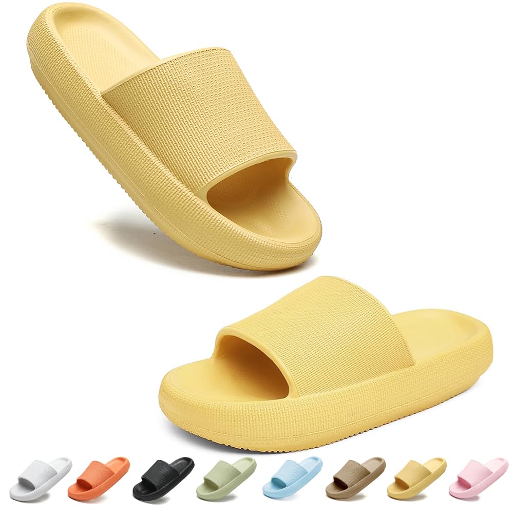 Donason Pillow Slippers for Women Men Non-Slip Soft Cloud Slides-image-f58e416f-6fc5-47c6-a52f-ab51212448e2-55395