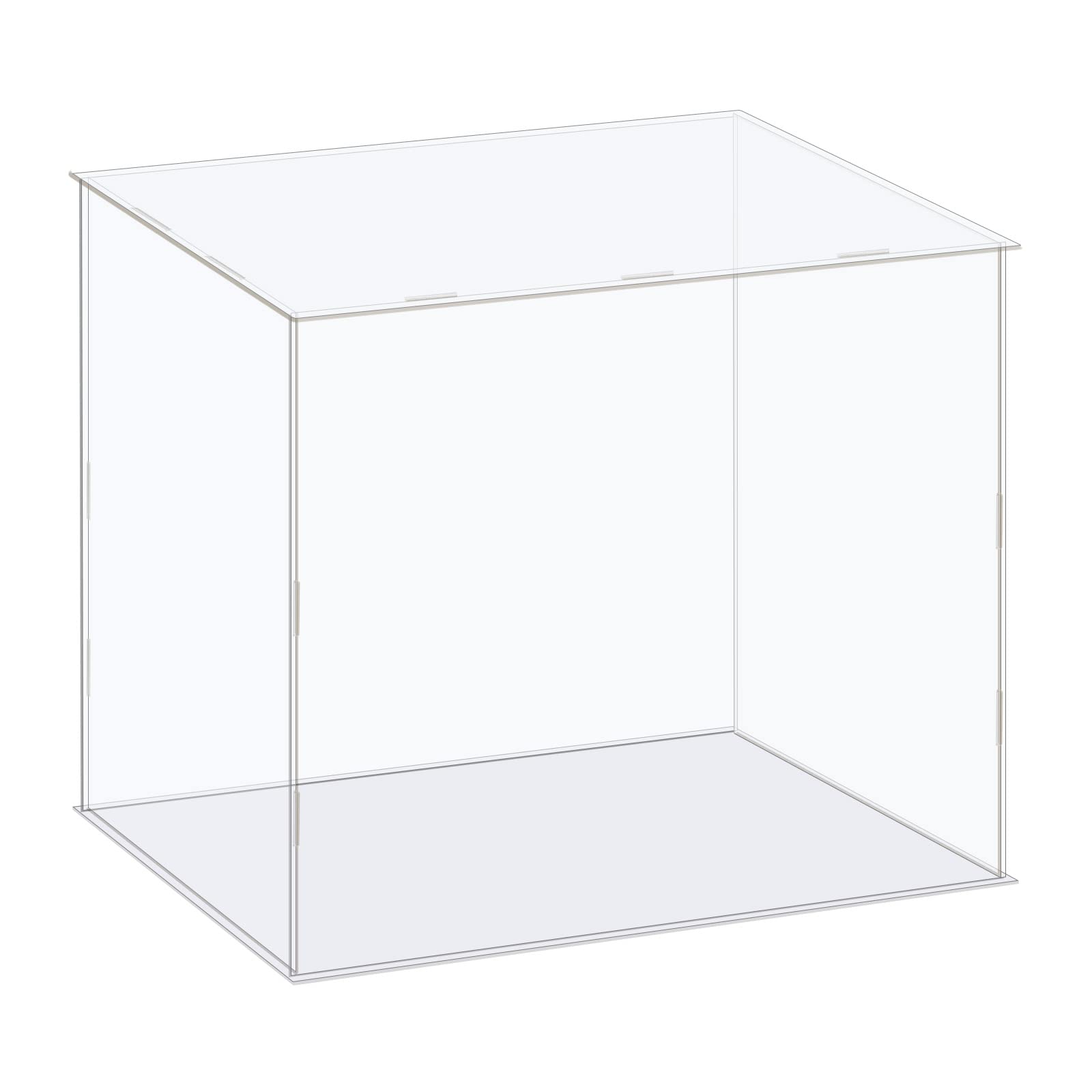Acrylic Display Case Box - Transparent 36x26x31cm-image-7032c5a5-2d0c-420b-be5f-1b6a2acc64f7-97175