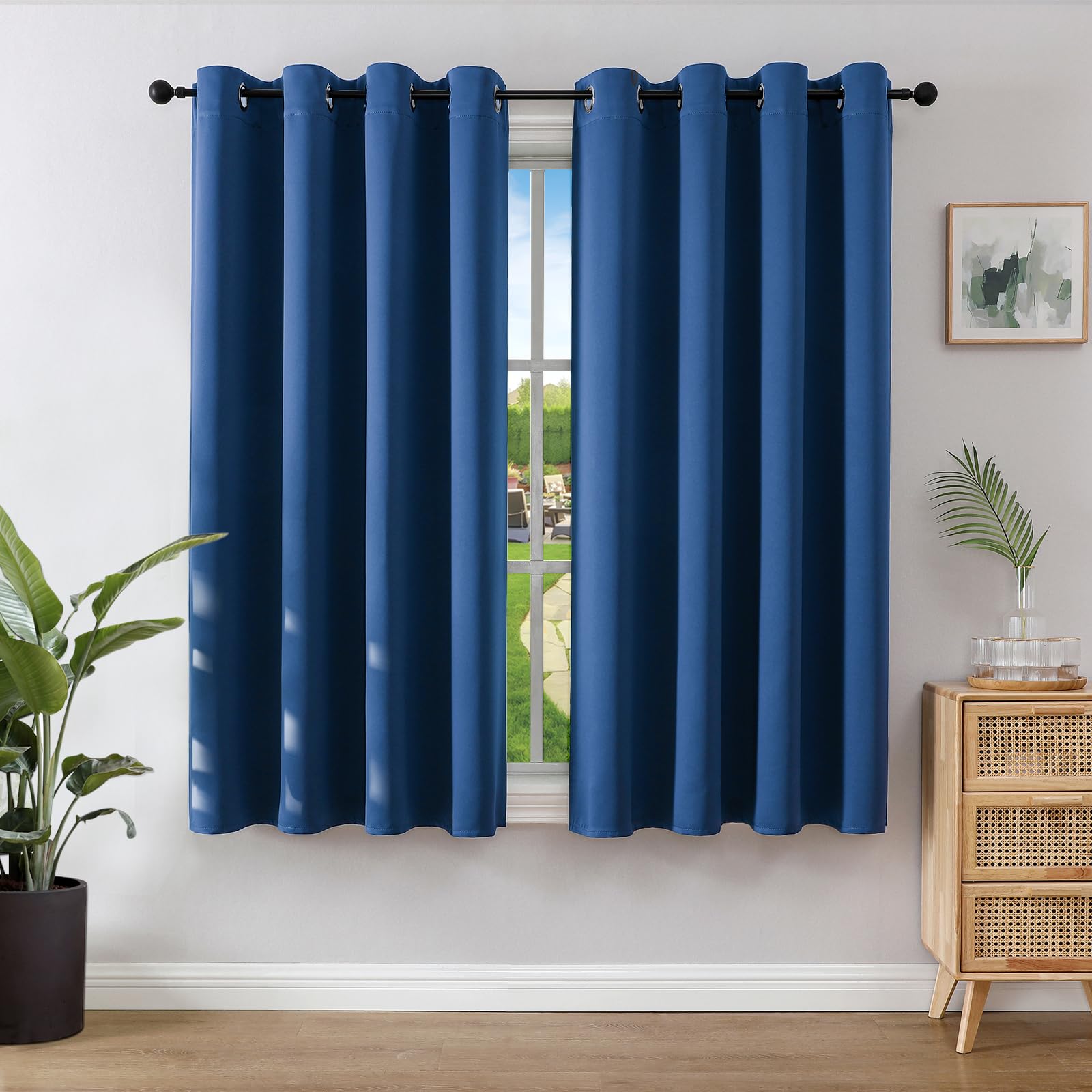 Blackout Curtains - 66x90in Royal Blue-image-9c1c4ca7-6104-4026-9f6c-a774c64f268e-92740