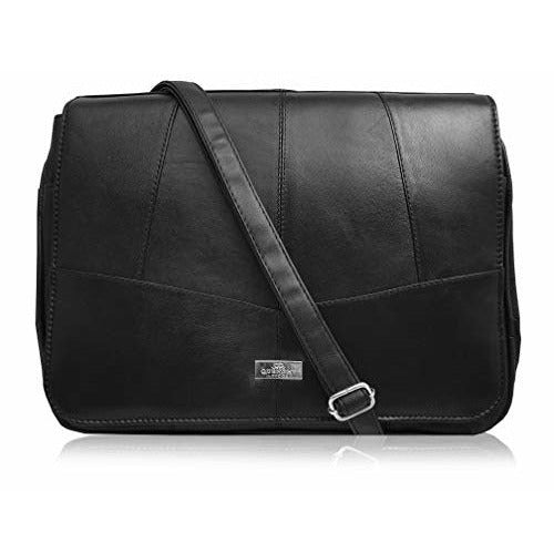 Genuine Leather Handbags On Sale Quenchy London Triple Zipped