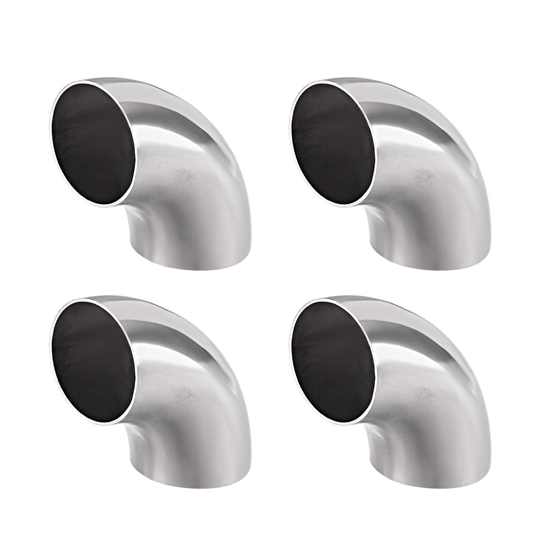 Stainless Steel 304 Pipe Fitting 90° Elbow, Long Radius, 1-1/2-inch OD, 4pcs - Corrosion Resistant-image-974d0388-87dc-488e-b7f9-2a47540ed6a7-60841