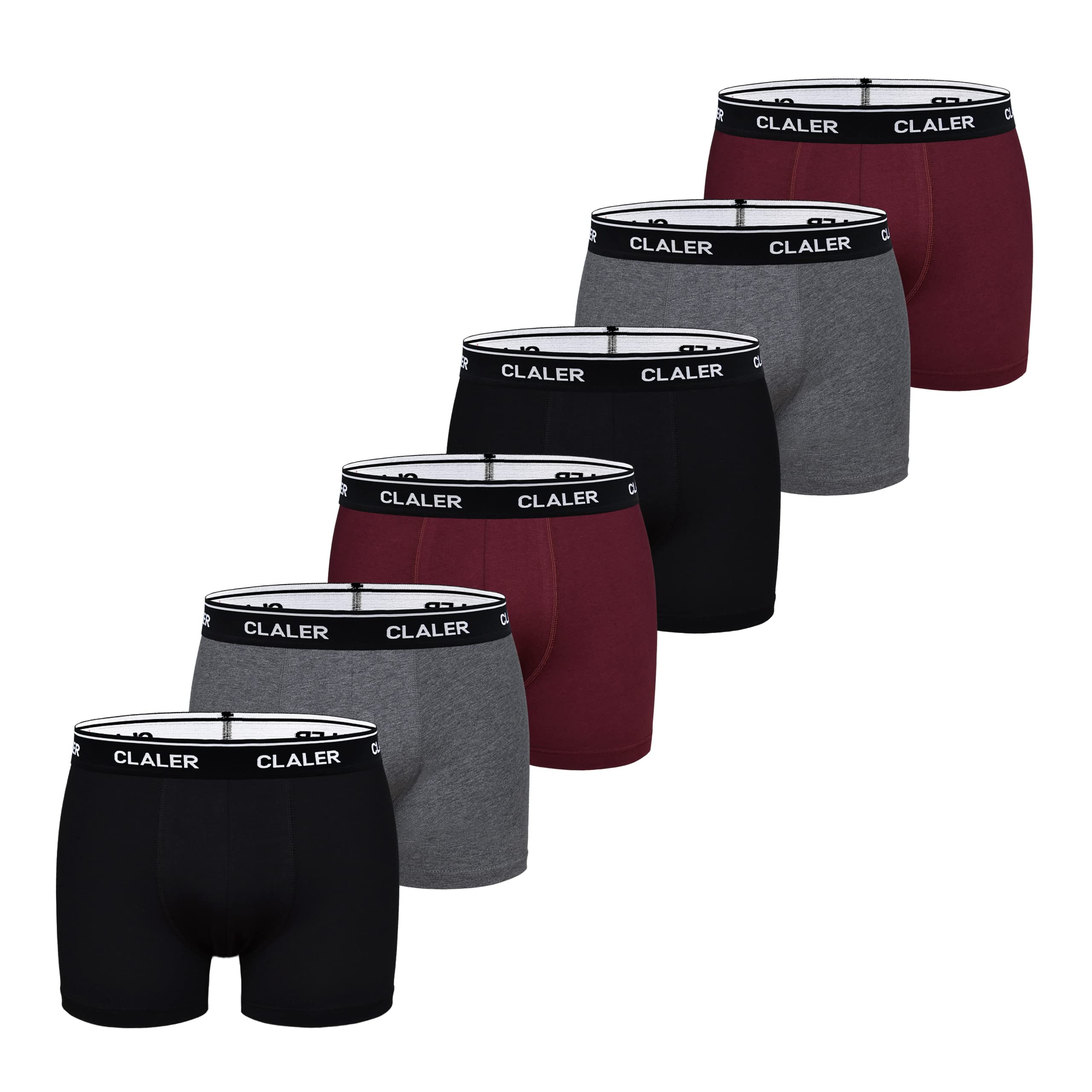 Men's Boxer Shorts Multipack Cotton - Black/Red/Grey XXL-image-6d8fe7fb-0ce5-4f00-8c51-712270463c1c-96033