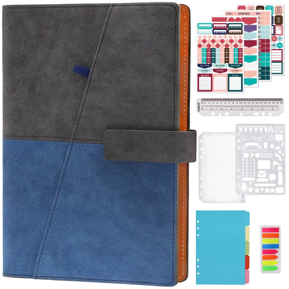 Refillable A5 Lined Notebook Planner - Blue A5-image-cadbdde8-c8bd-49ce-8181-02998be88111-113048