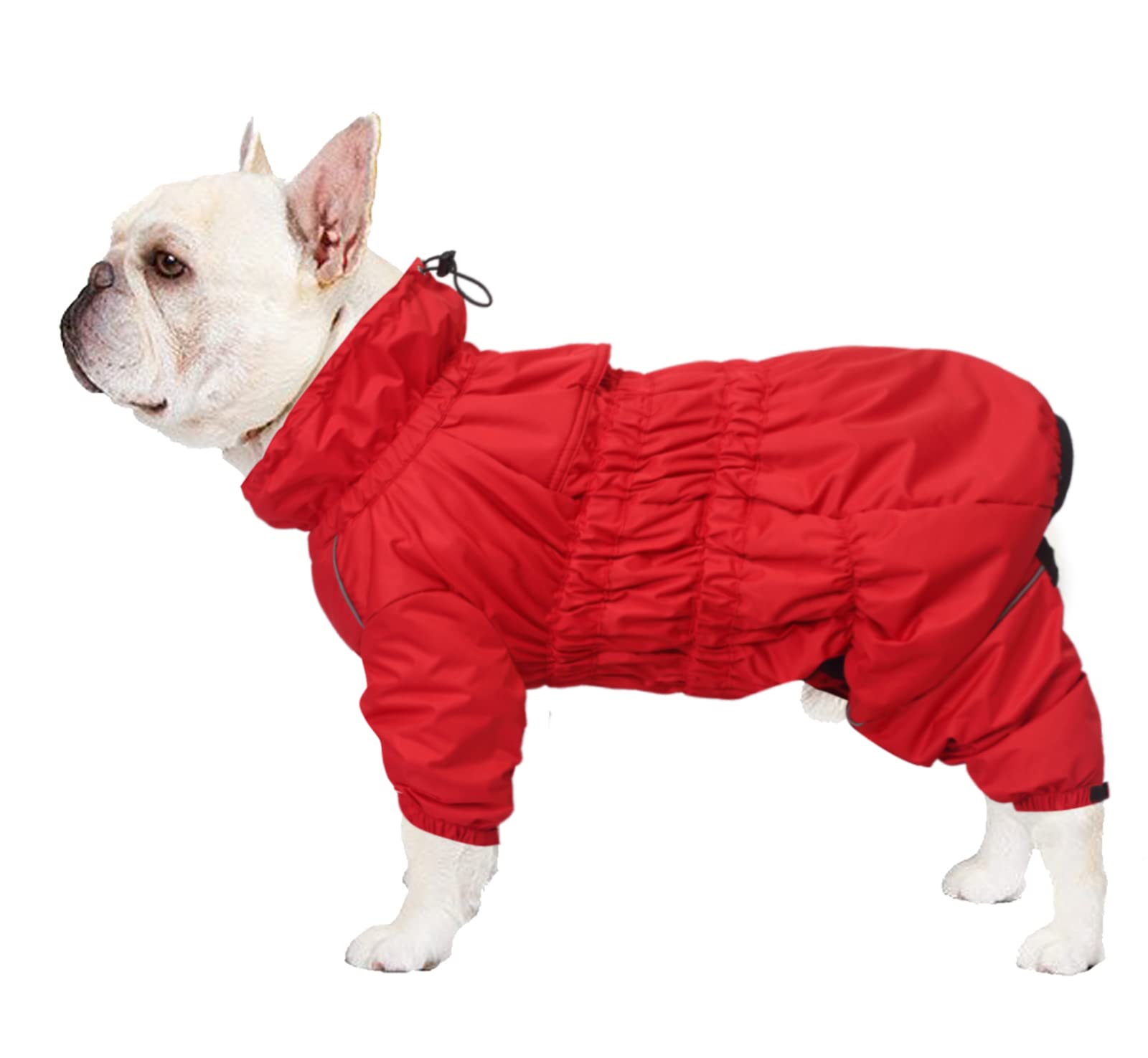 Dog Winter Coat Waterproof Fleece - Red X-Large-image-2b8ea43f-3fec-4bc3-a092-31634cb5f473-121470