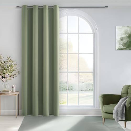 Blackout Door Curtain - Sage Green 90x72in-image-42fc83da-933d-4676-b8bb-38e4c5495aba-86693