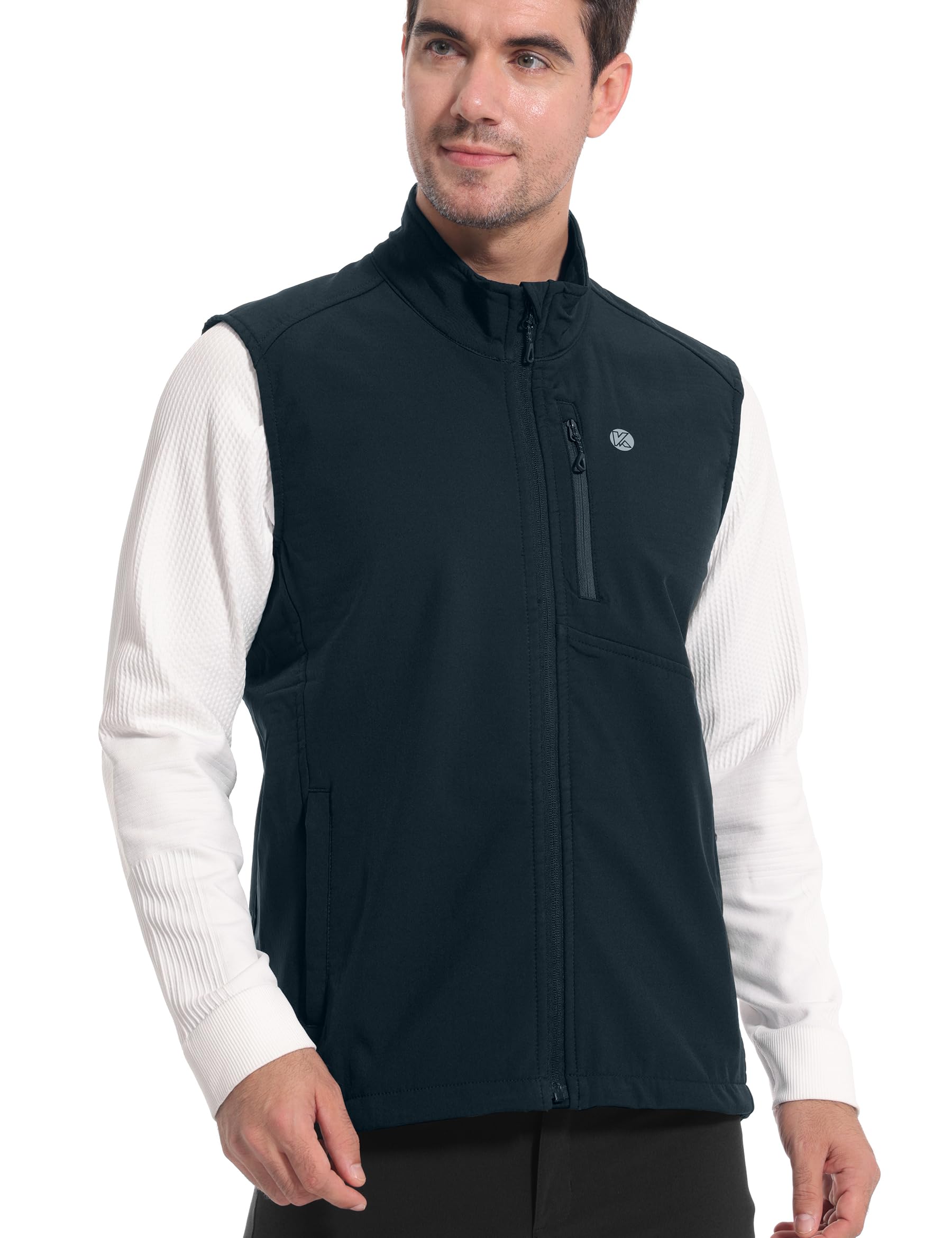 Men's Softshell Gilet Waterproof - Grey L-image-9661aba9-dd25-4b4a-9391-a236de244502-113934