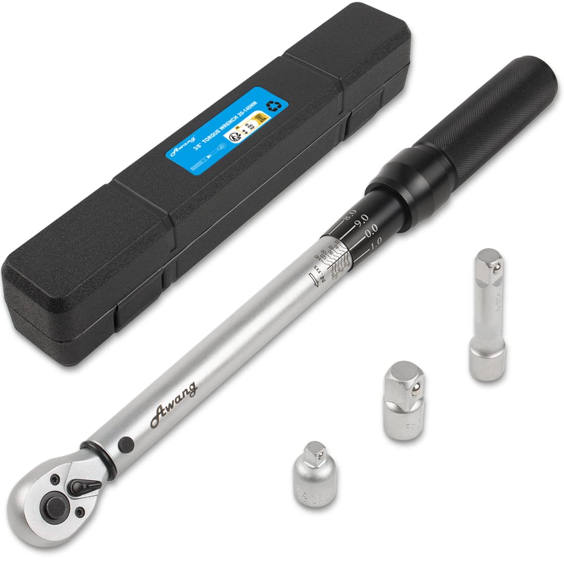 Torque Wrench Ratchet 20-140Nm - Silver 3/8”-image-c2d034c9-86eb-465d-a3ce-0adac26a5f11-109873