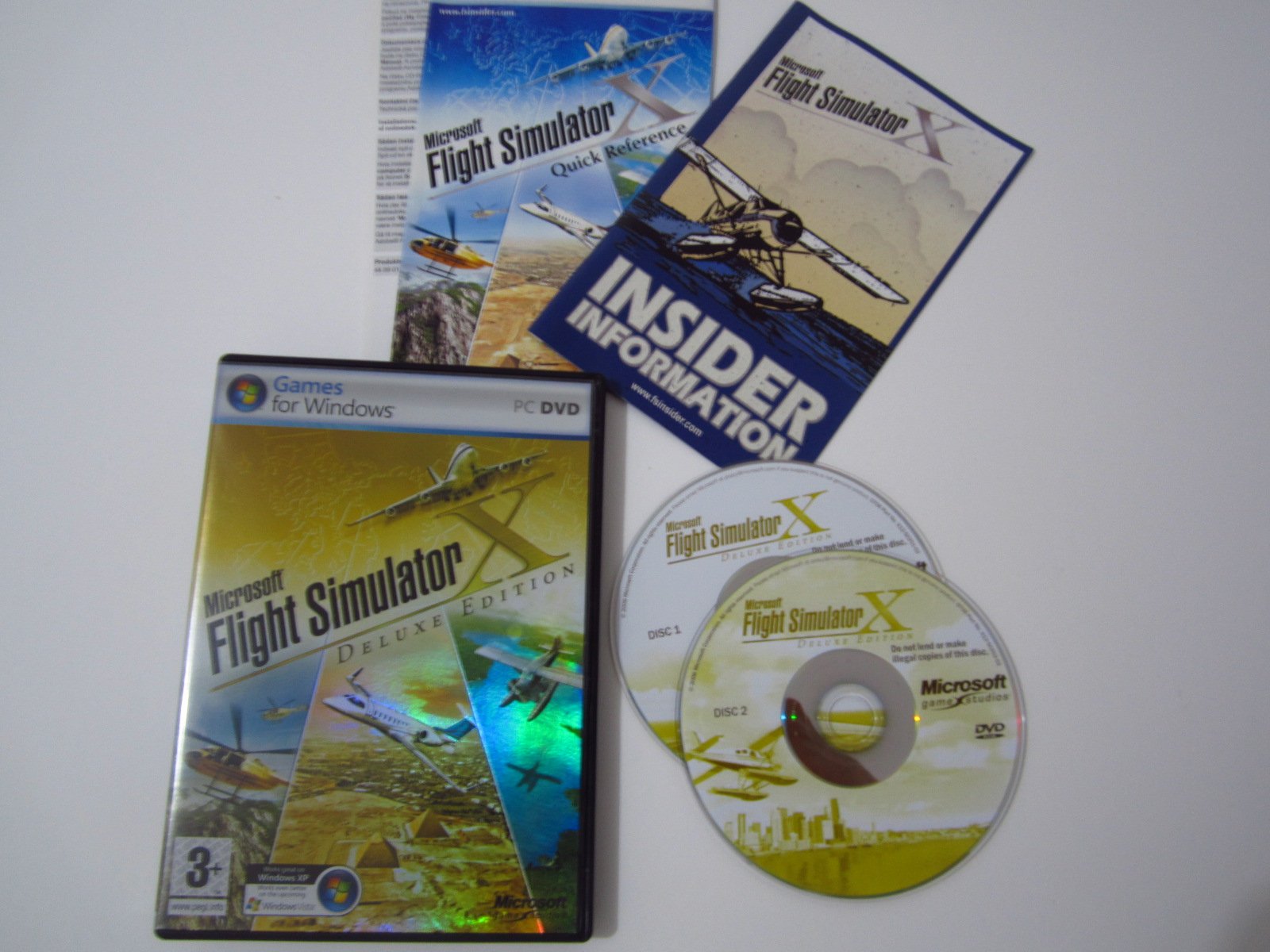 Microsoft Flight Simulator X Deluxe Edition PC Game Realistic