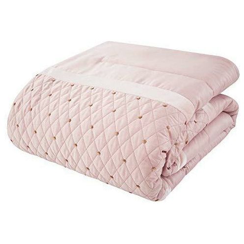 Catherine Lansfield Sequin Cluster Bedspread Blush 240 X 260 Cm