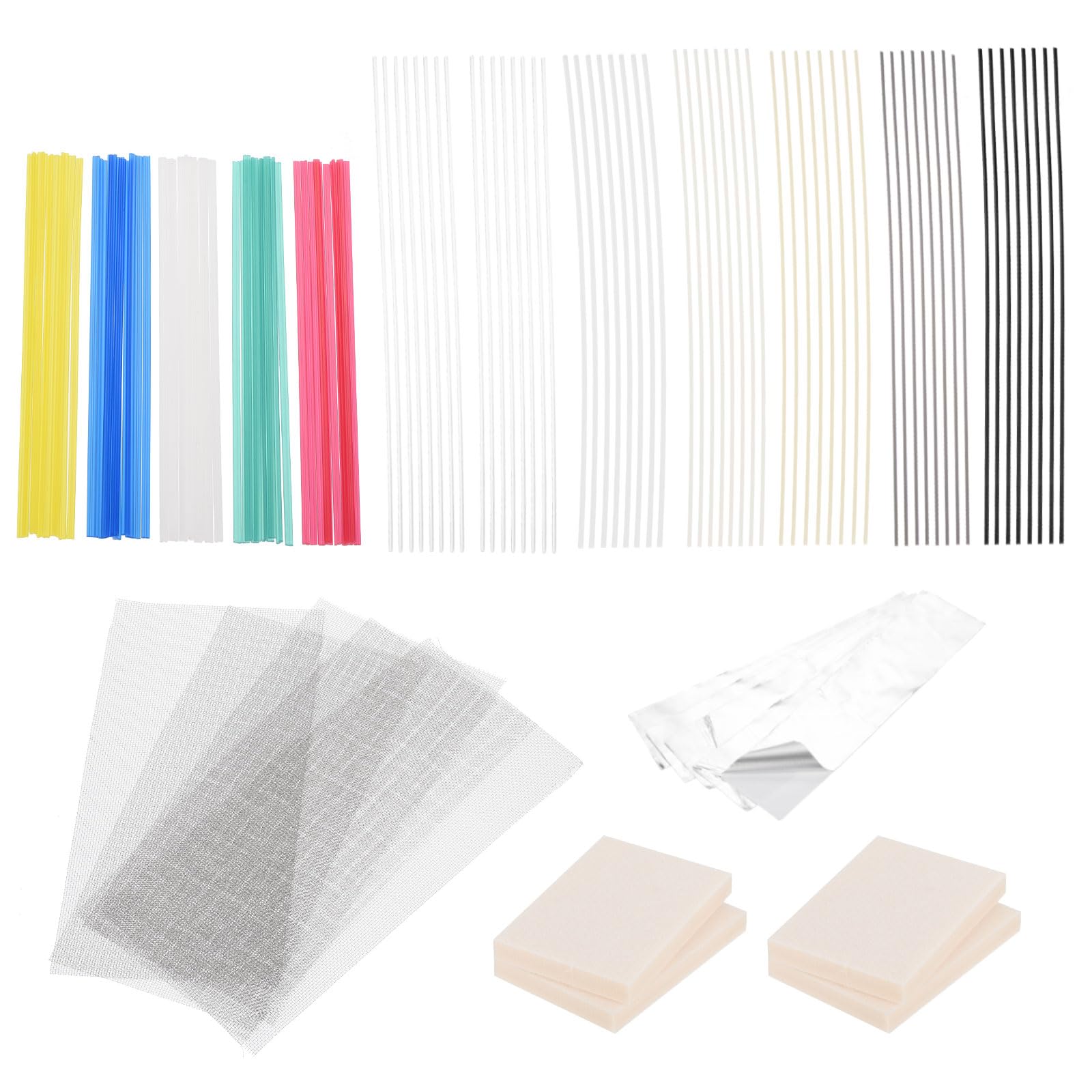 Plastic Welding Rods Kit - 120pcs Mixed Sizes/Colours-image-f68825fe-6590-4b00-8d90-69d75ac9ffd8-85669