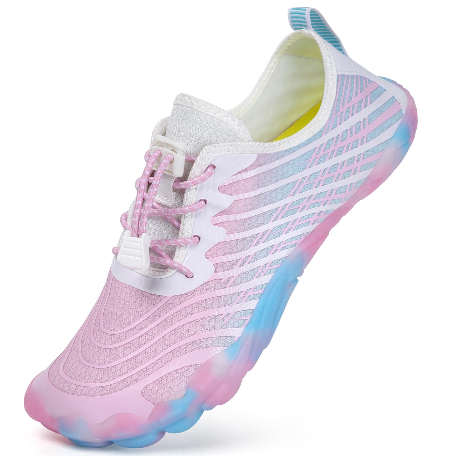 Women's Barefoot Water Shoes - Powder Blue UK 3.5