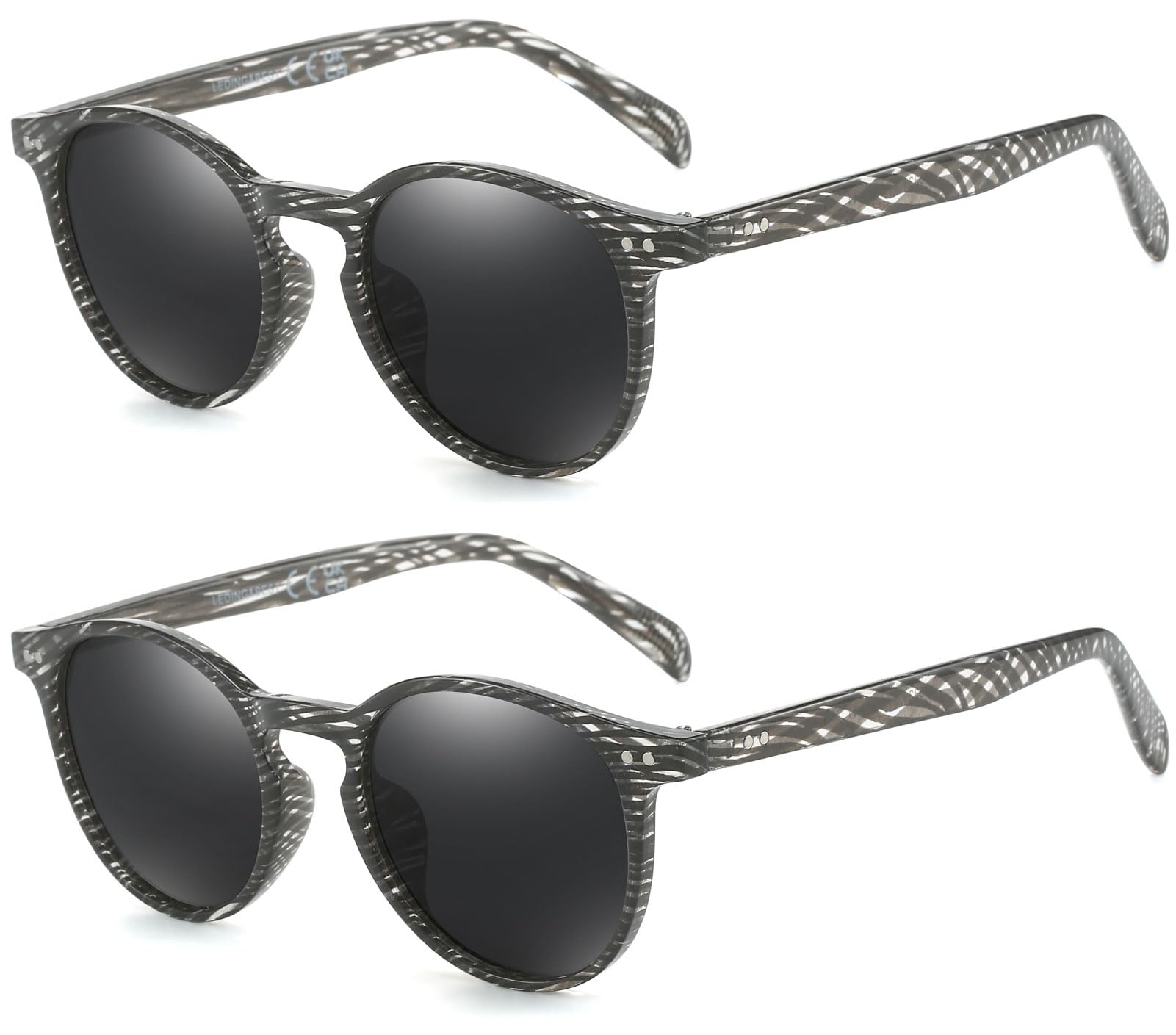 Vintage Round Polarised Sunglasses - Retro Classic-image-8b39b477-6305-456c-b954-13c204fa32b5-89319