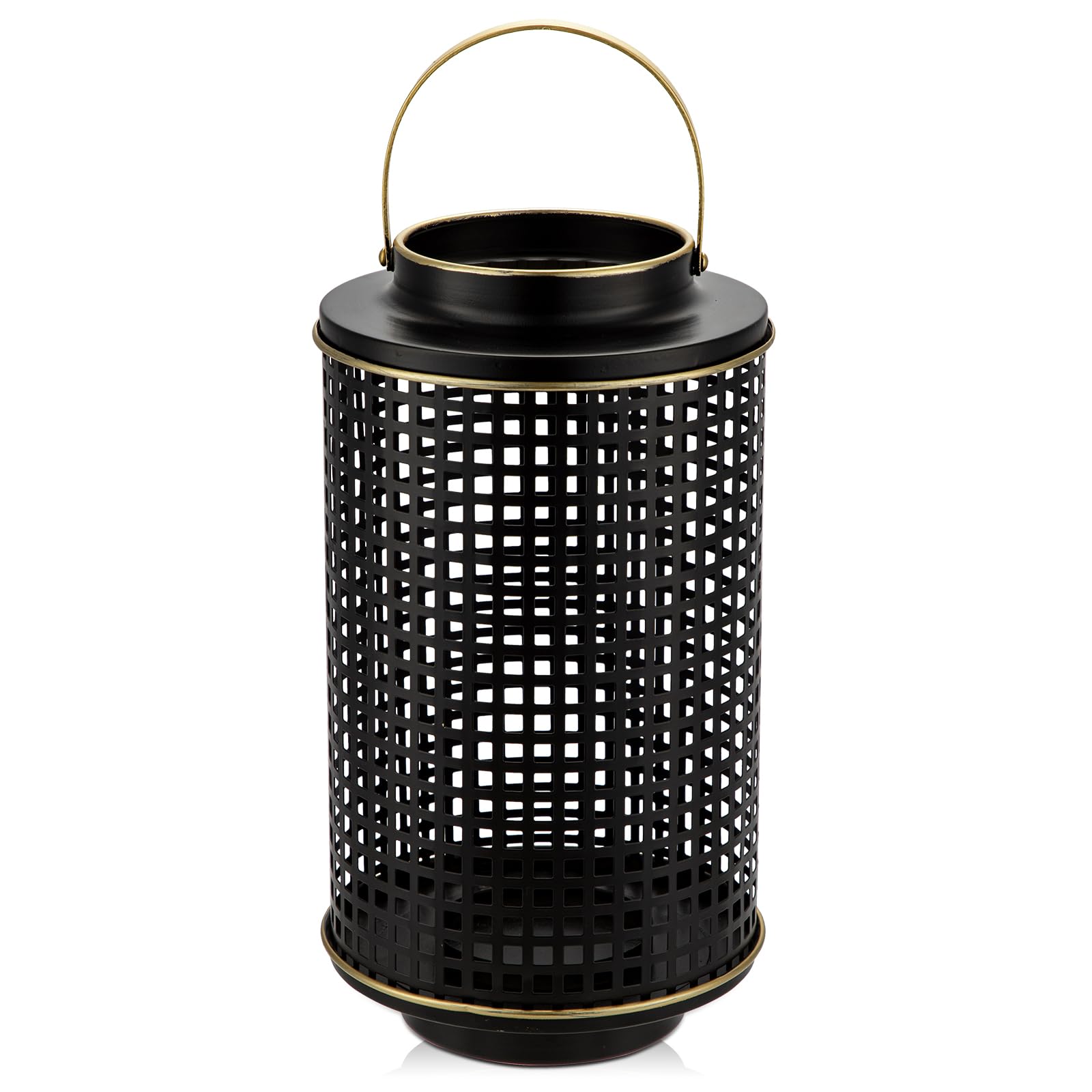 Vintage Metal Flower Vase With Handle - Black L-image-697965aa-2a21-42bc-8594-81131131ad3a-107324