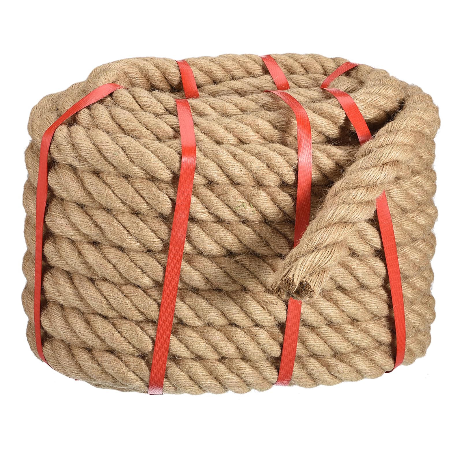Thick Natural Jute Rope Multipurpose - Natural 15m x 3.2cm-image-f90028e0-9371-4a7e-ac86-e1828a5fa3da-95959